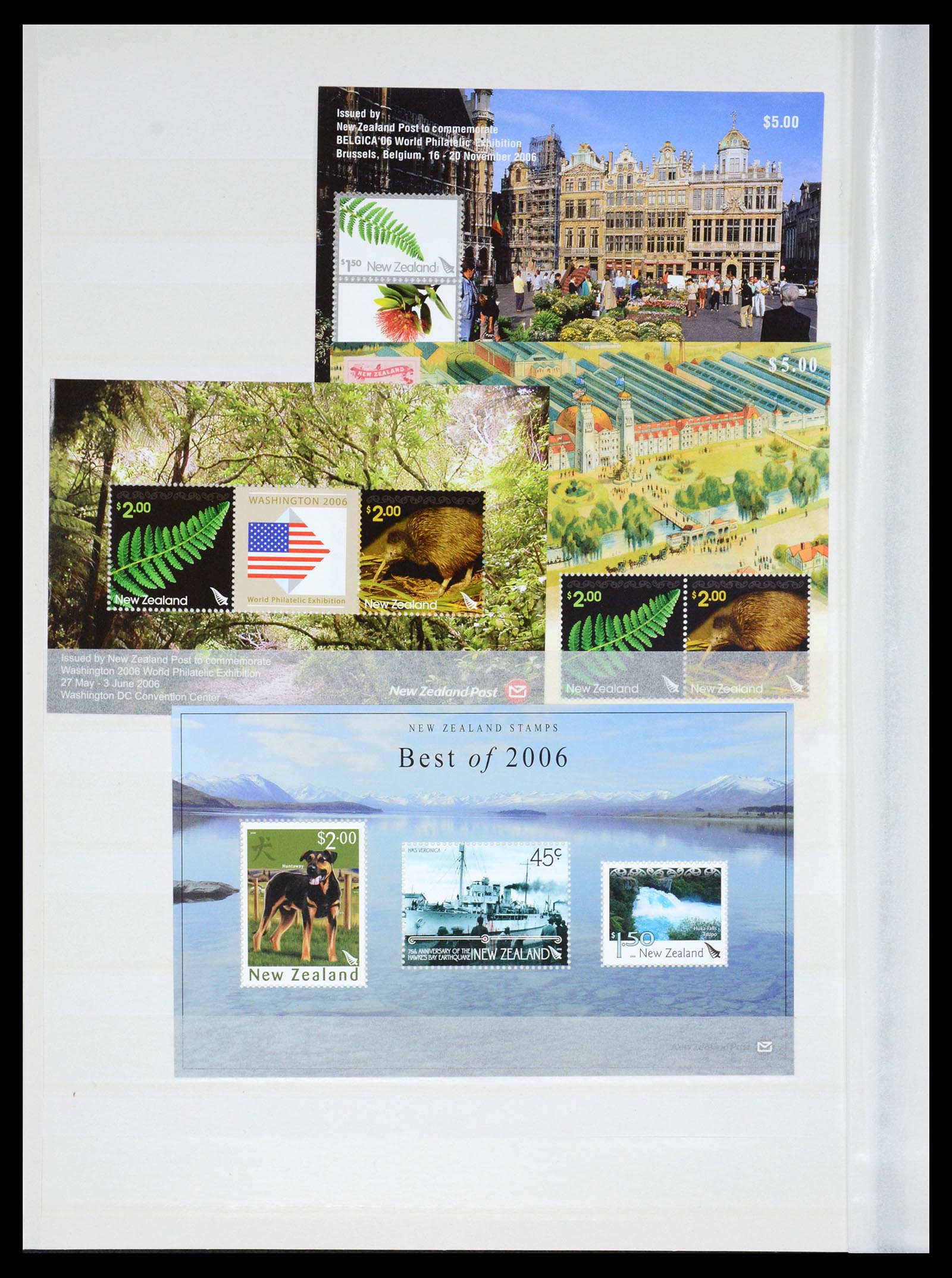 36478 302 - Stamp collection 36478 New Zealand 1855-2009.