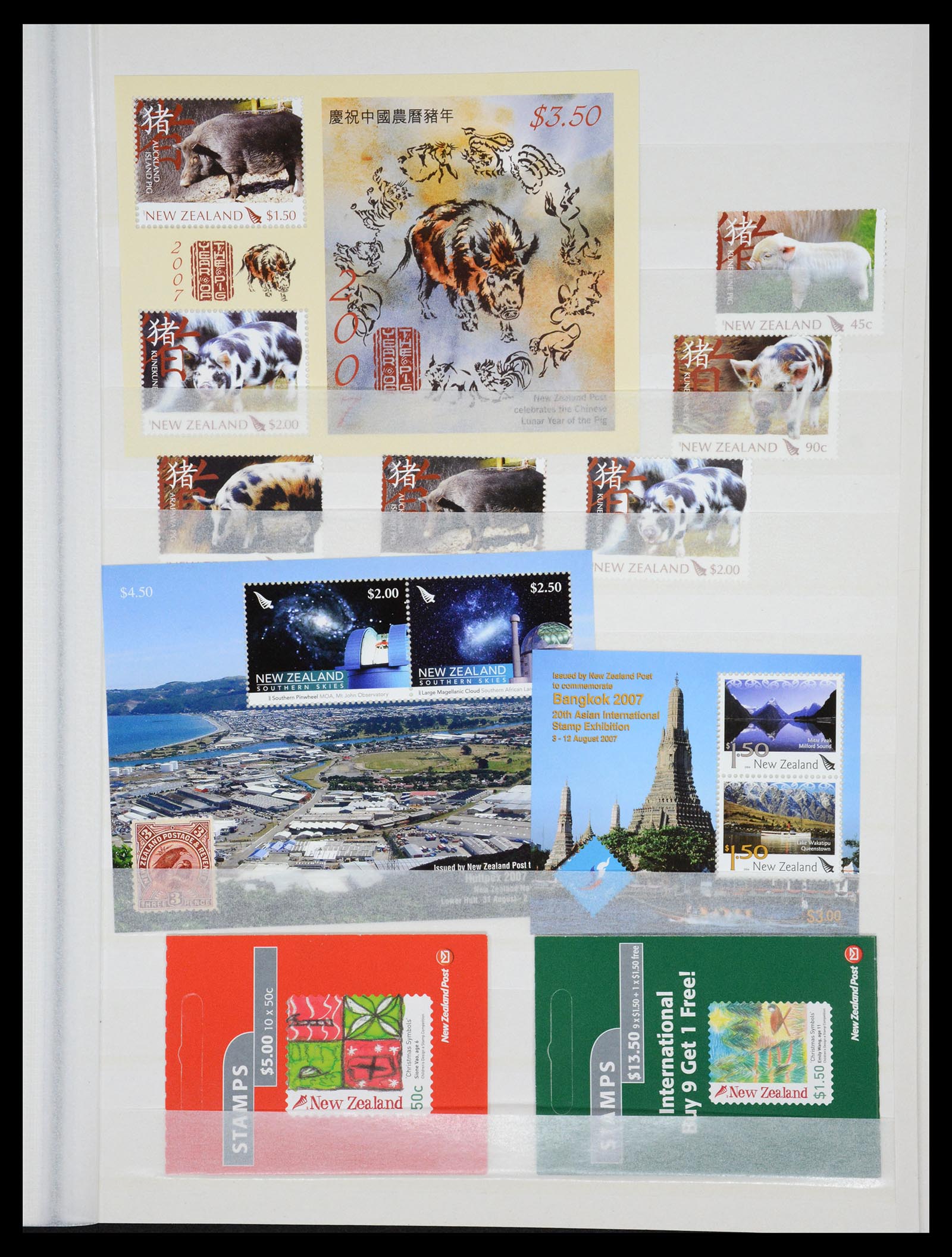 36478 307 - Postzegelverzameling 36478 Nieuw Zeeland 1855-2009.