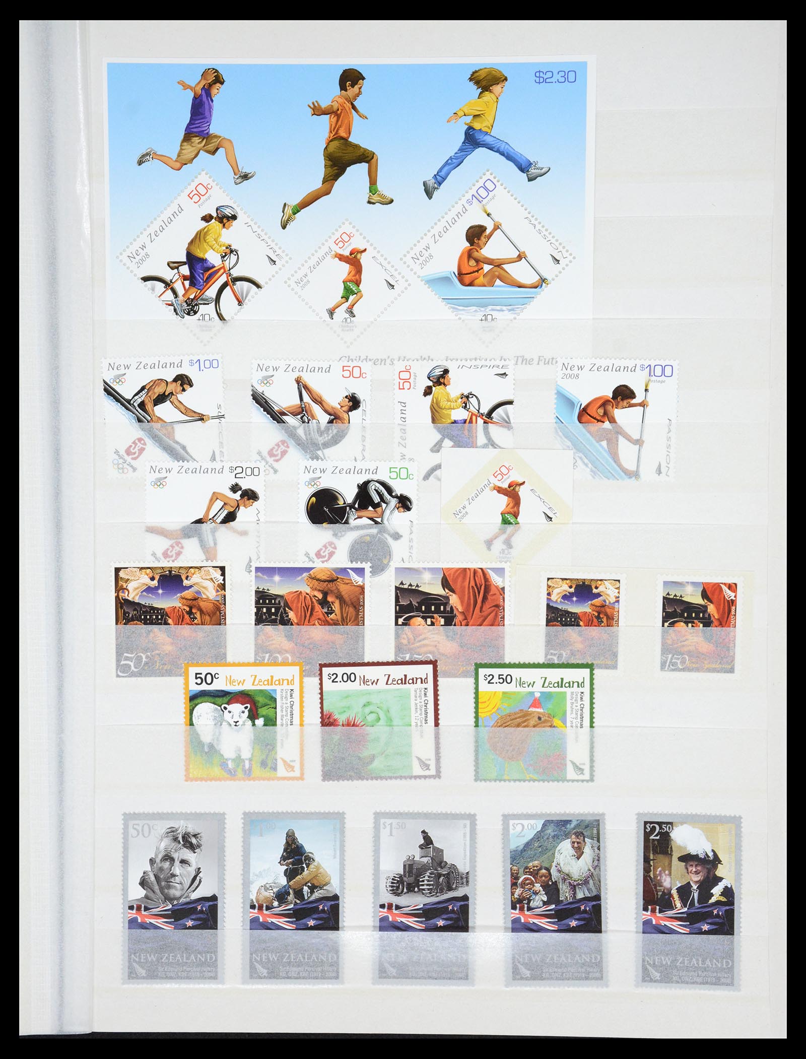 36478 311 - Postzegelverzameling 36478 Nieuw Zeeland 1855-2009.
