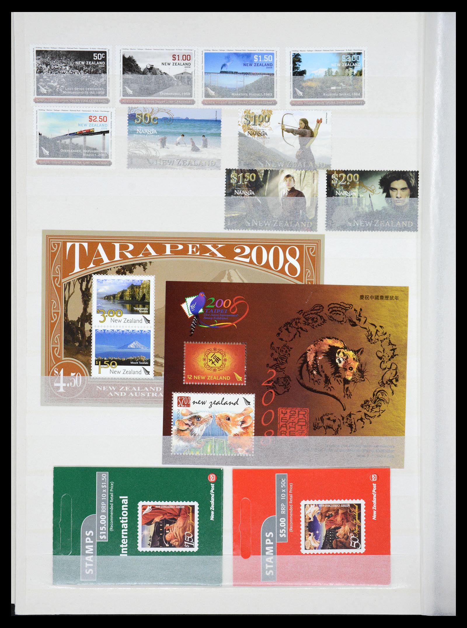 36478 312 - Stamp collection 36478 New Zealand 1855-2009.