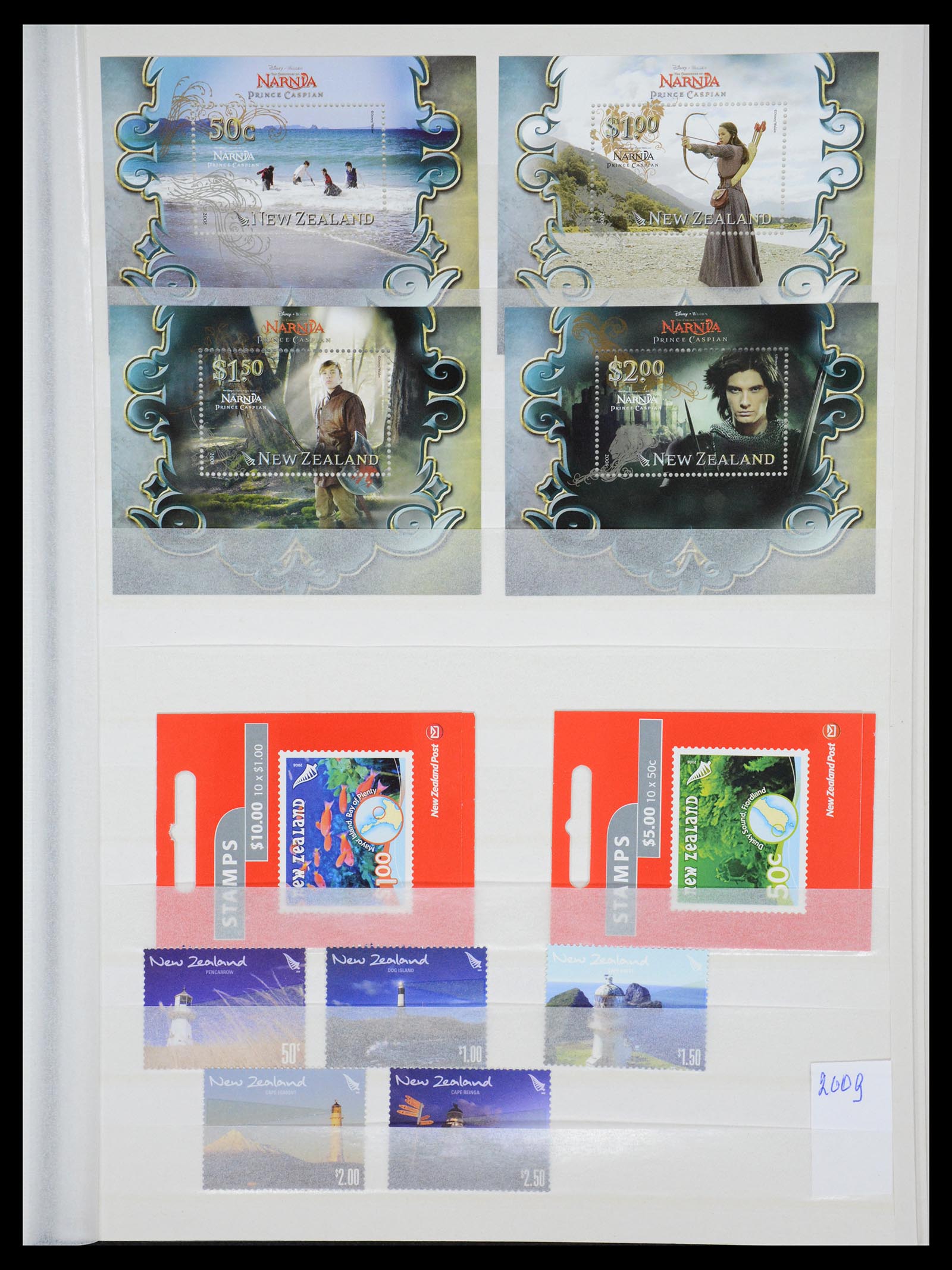 36478 313 - Postzegelverzameling 36478 Nieuw Zeeland 1855-2009.