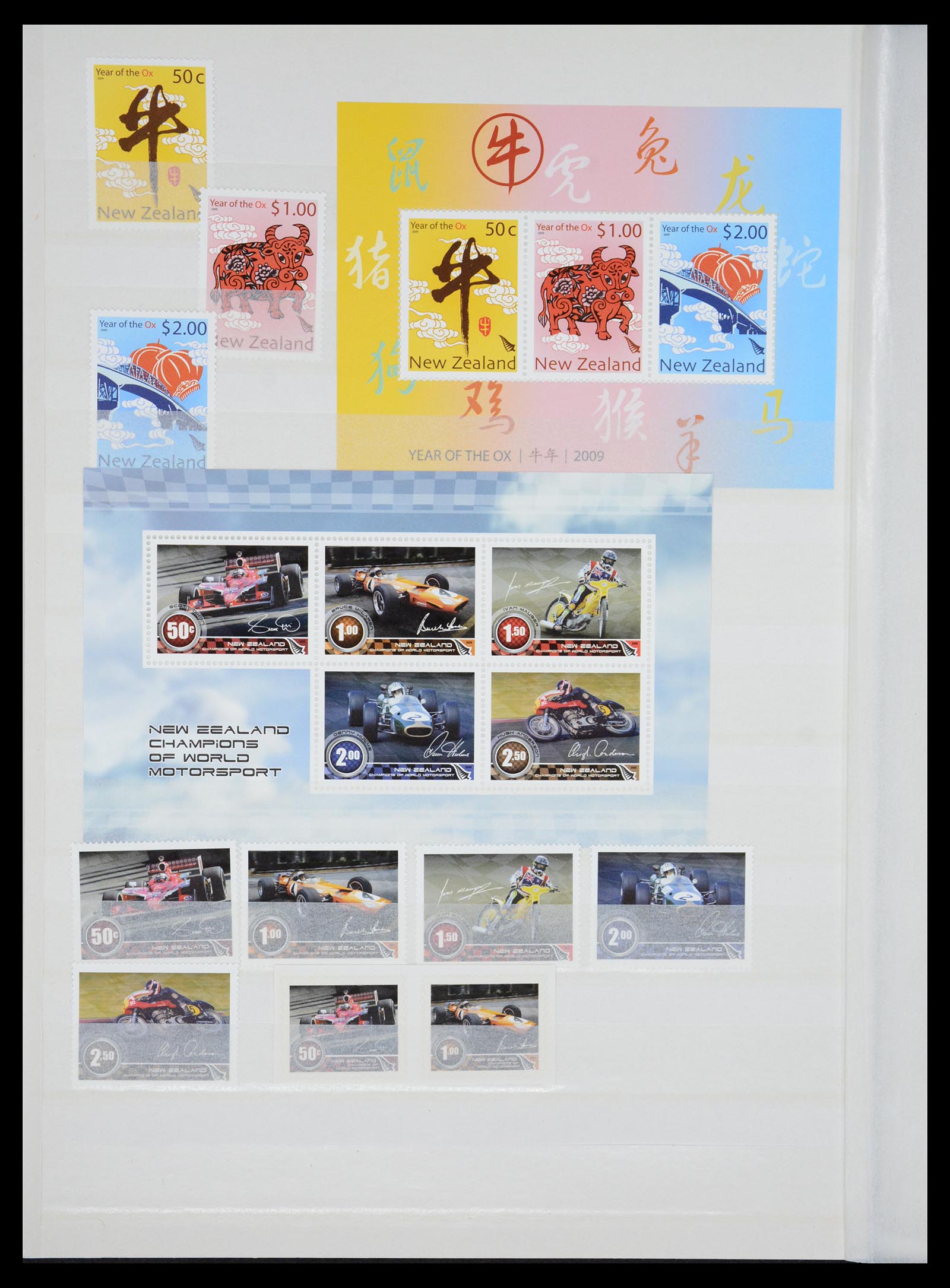 36478 314 - Postzegelverzameling 36478 Nieuw Zeeland 1855-2009.