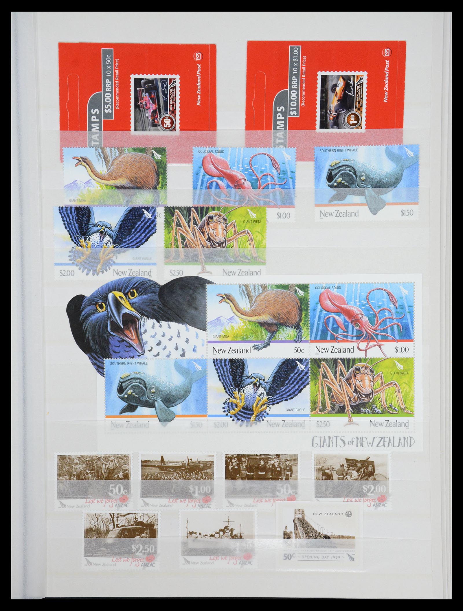 36478 315 - Stamp collection 36478 New Zealand 1855-2009.