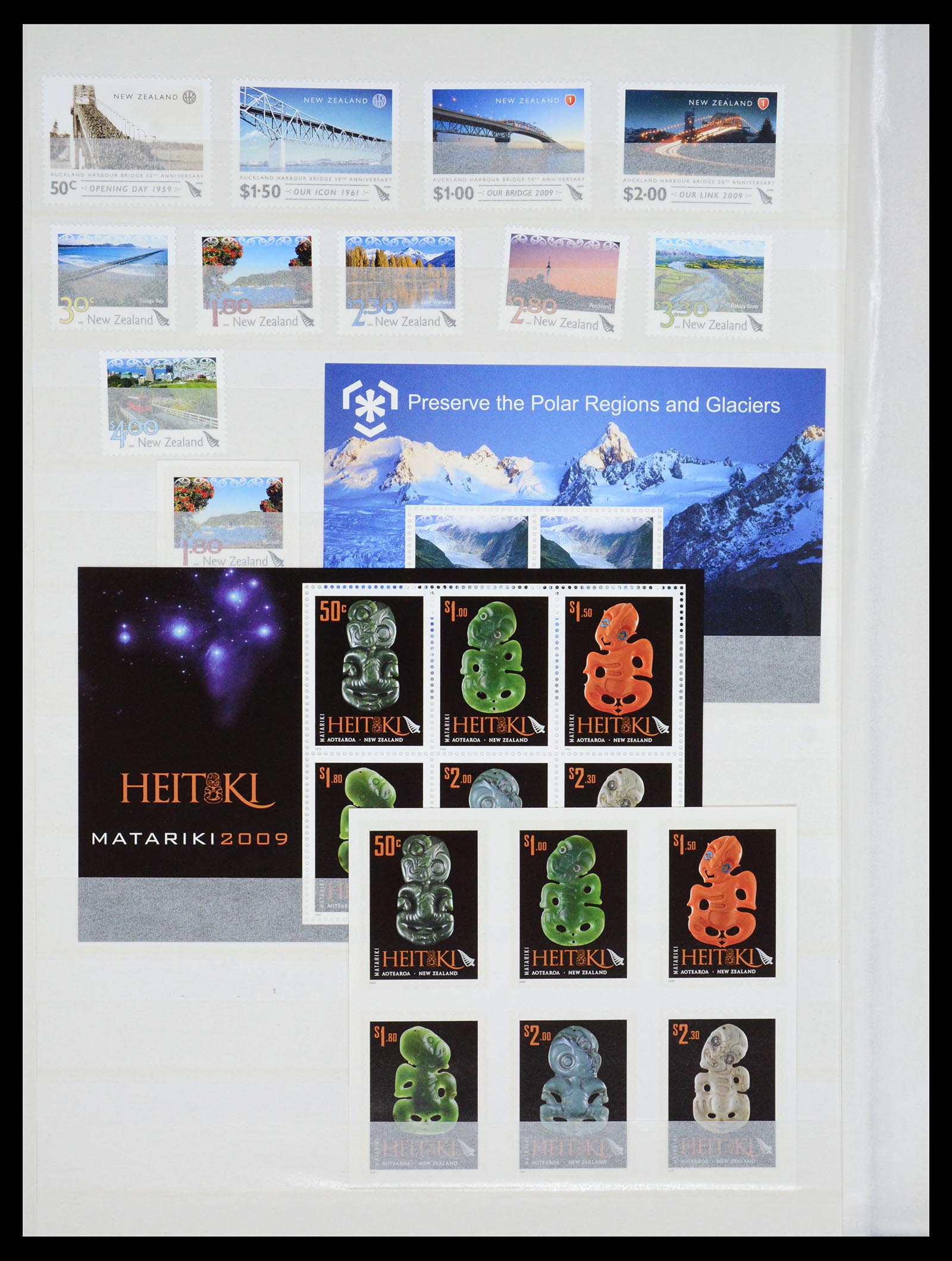 36478 316 - Postzegelverzameling 36478 Nieuw Zeeland 1855-2009.