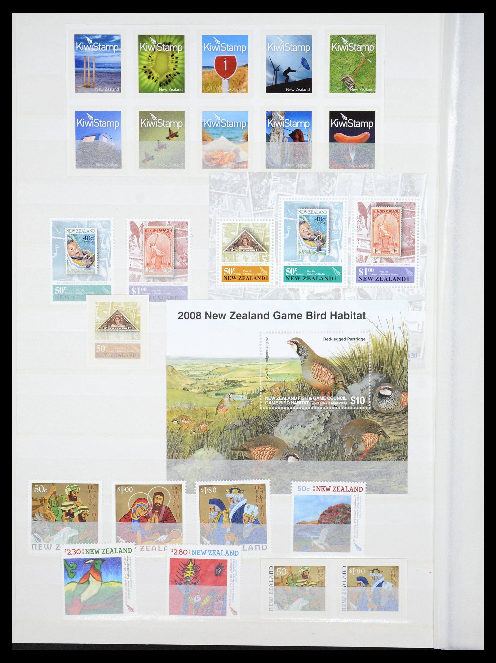 36478 318 - Postzegelverzameling 36478 Nieuw Zeeland 1855-2009.