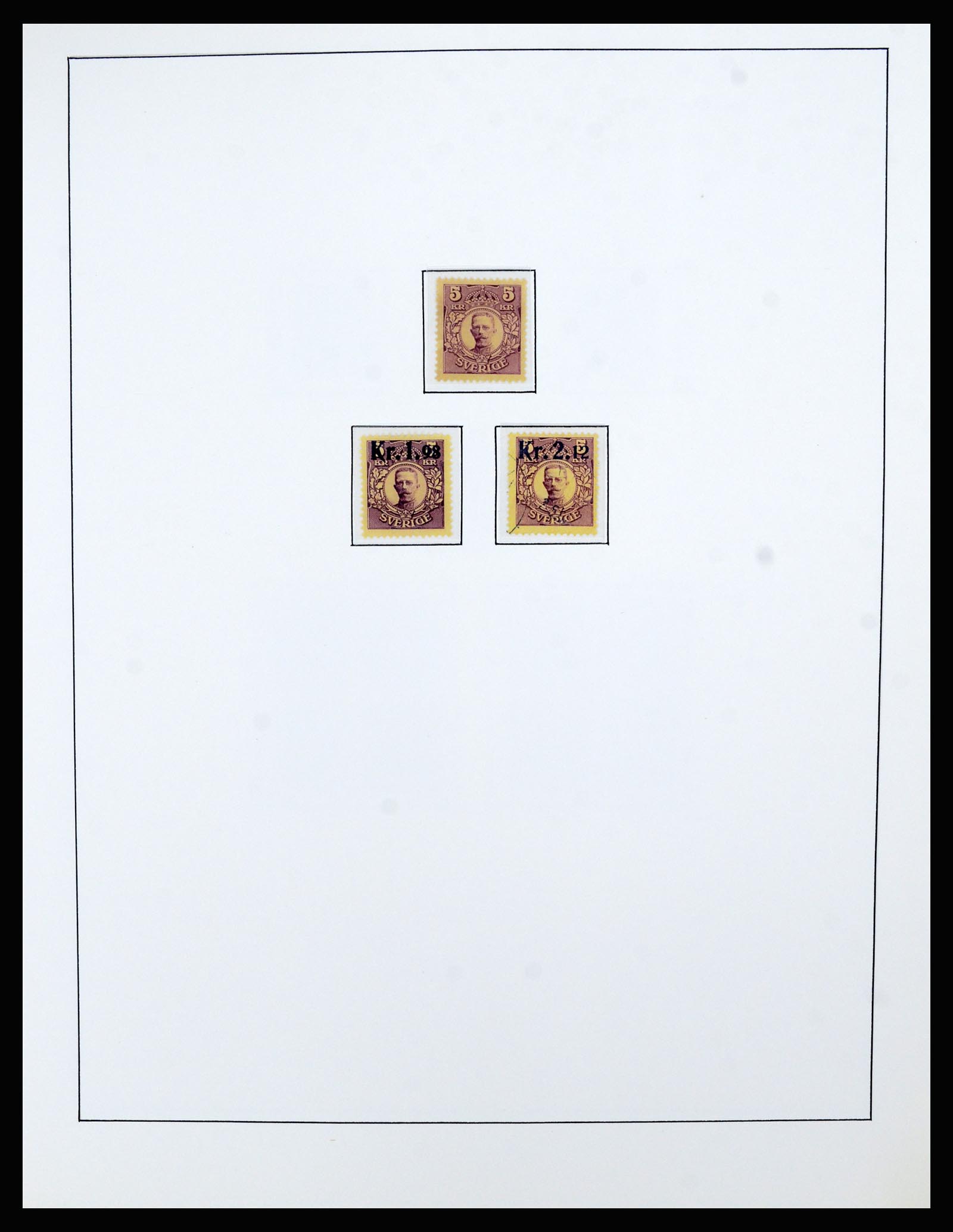 36482 025 - Postzegelverzameling 36482 Zweden 1855-1975.