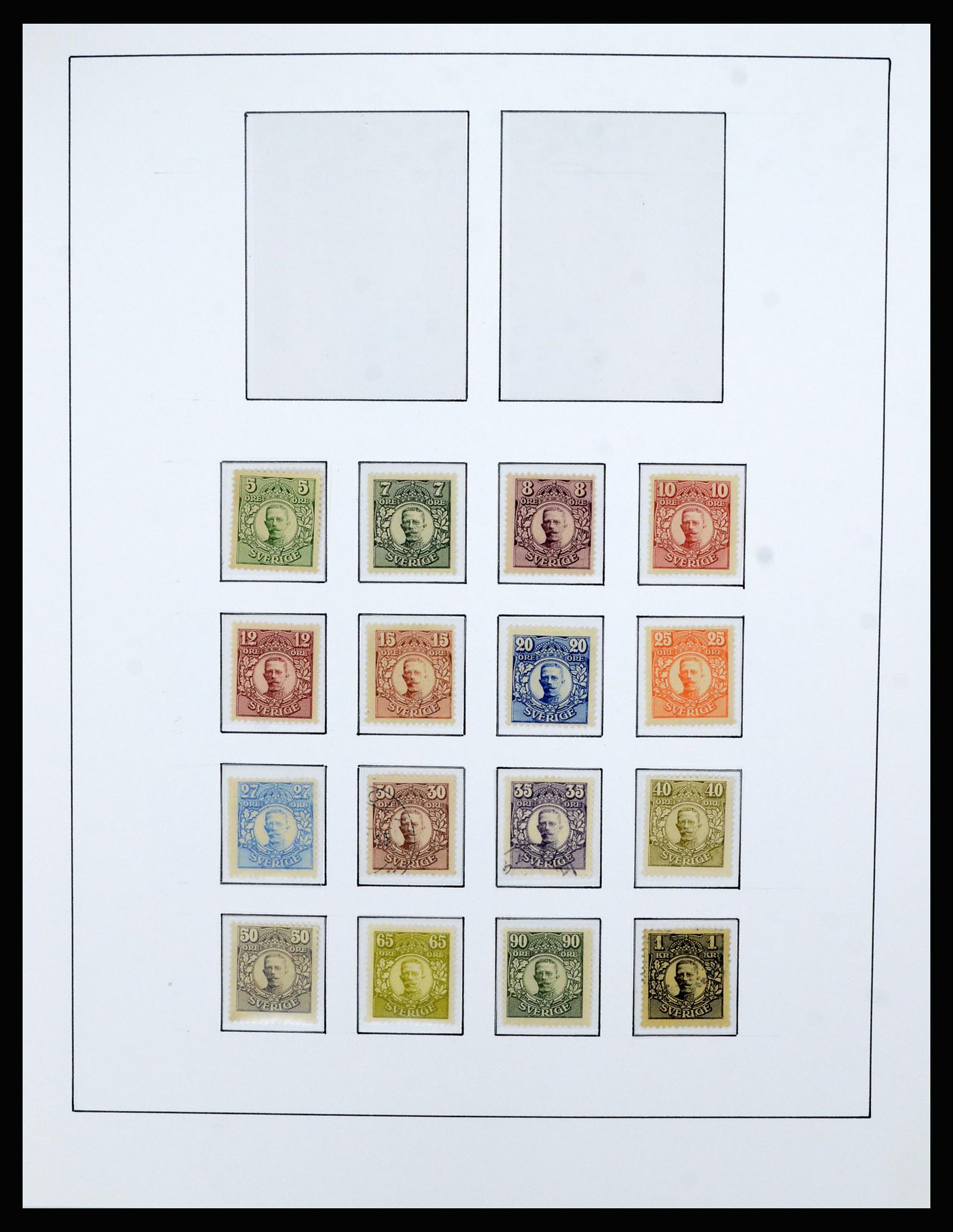 36482 031 - Postzegelverzameling 36482 Zweden 1855-1975.