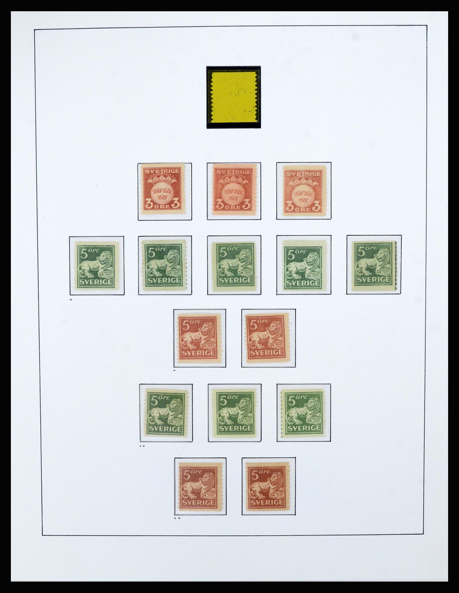 36482 039 - Postzegelverzameling 36482 Zweden 1855-1975.