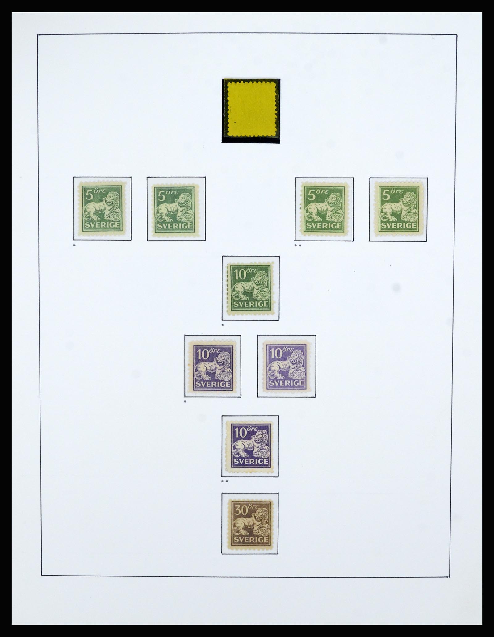 36482 045 - Postzegelverzameling 36482 Zweden 1855-1975.