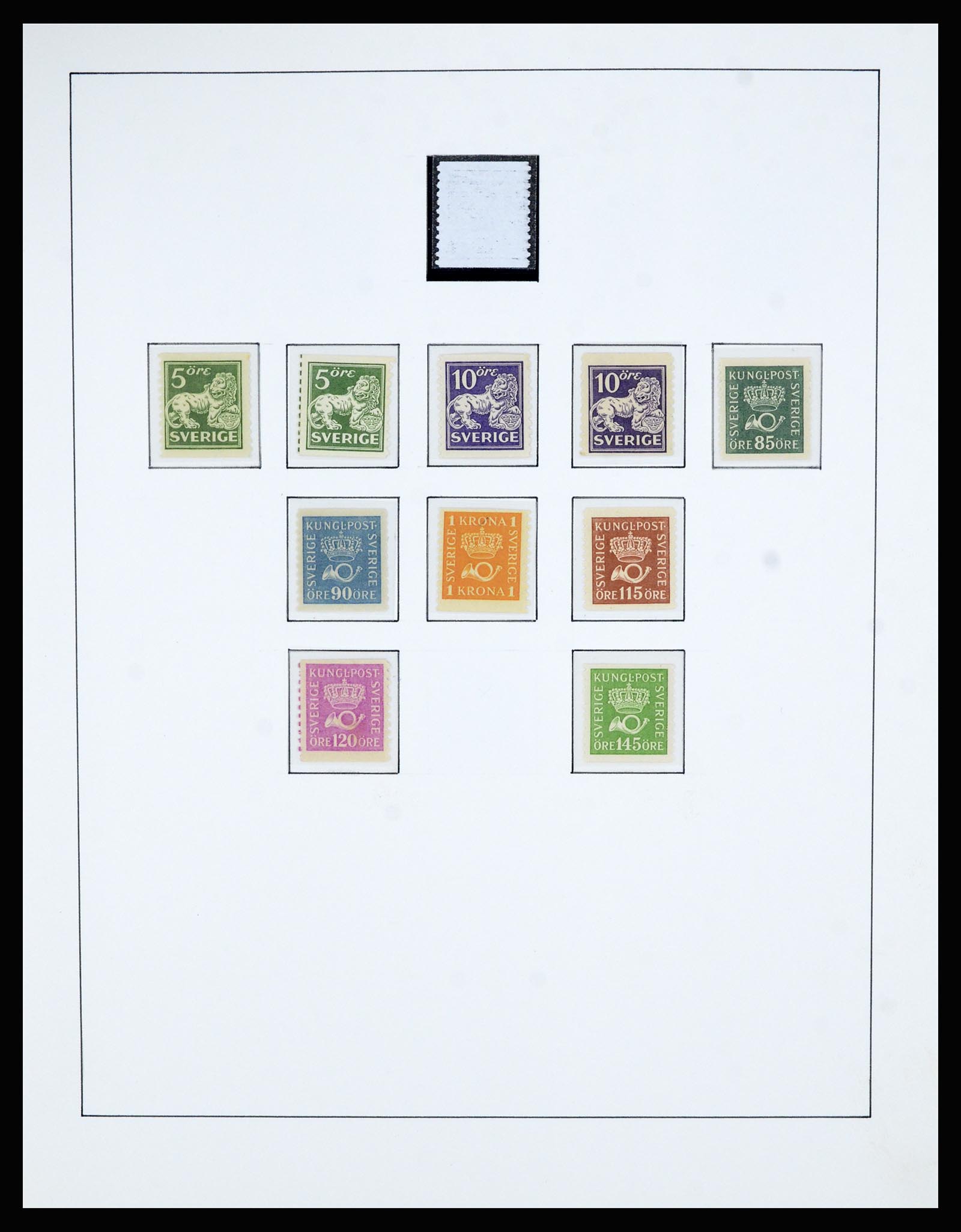 36482 054 - Postzegelverzameling 36482 Zweden 1855-1975.