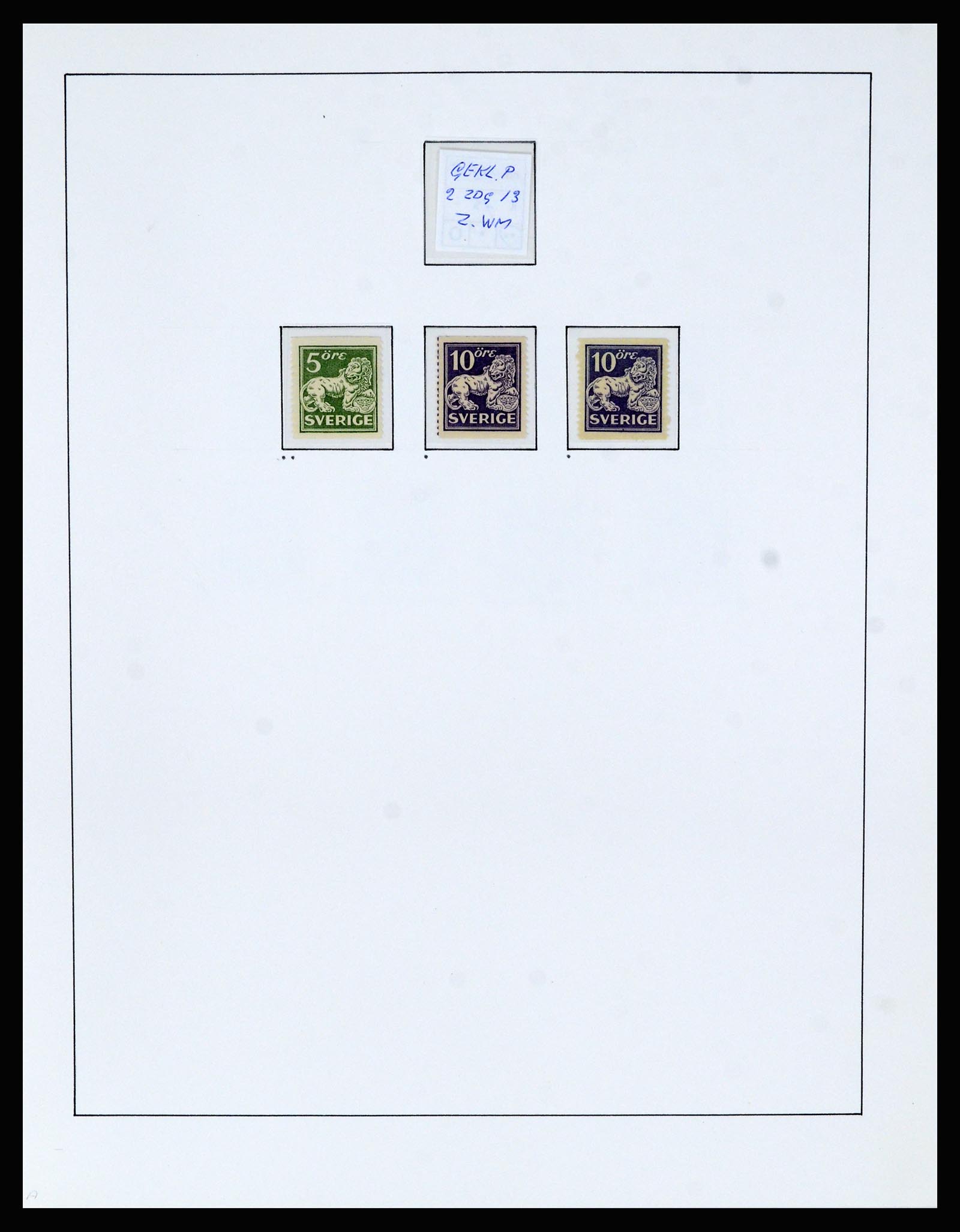 36482 060 - Postzegelverzameling 36482 Zweden 1855-1975.
