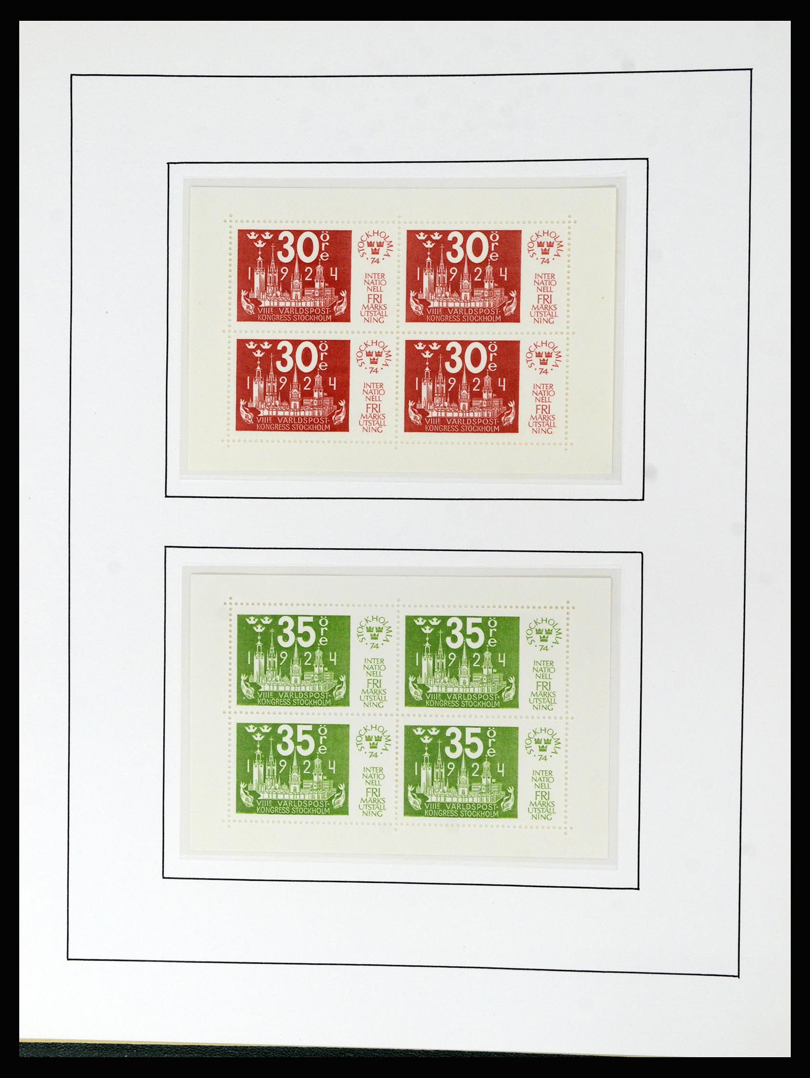 36482 202 - Postzegelverzameling 36482 Zweden 1855-1975.