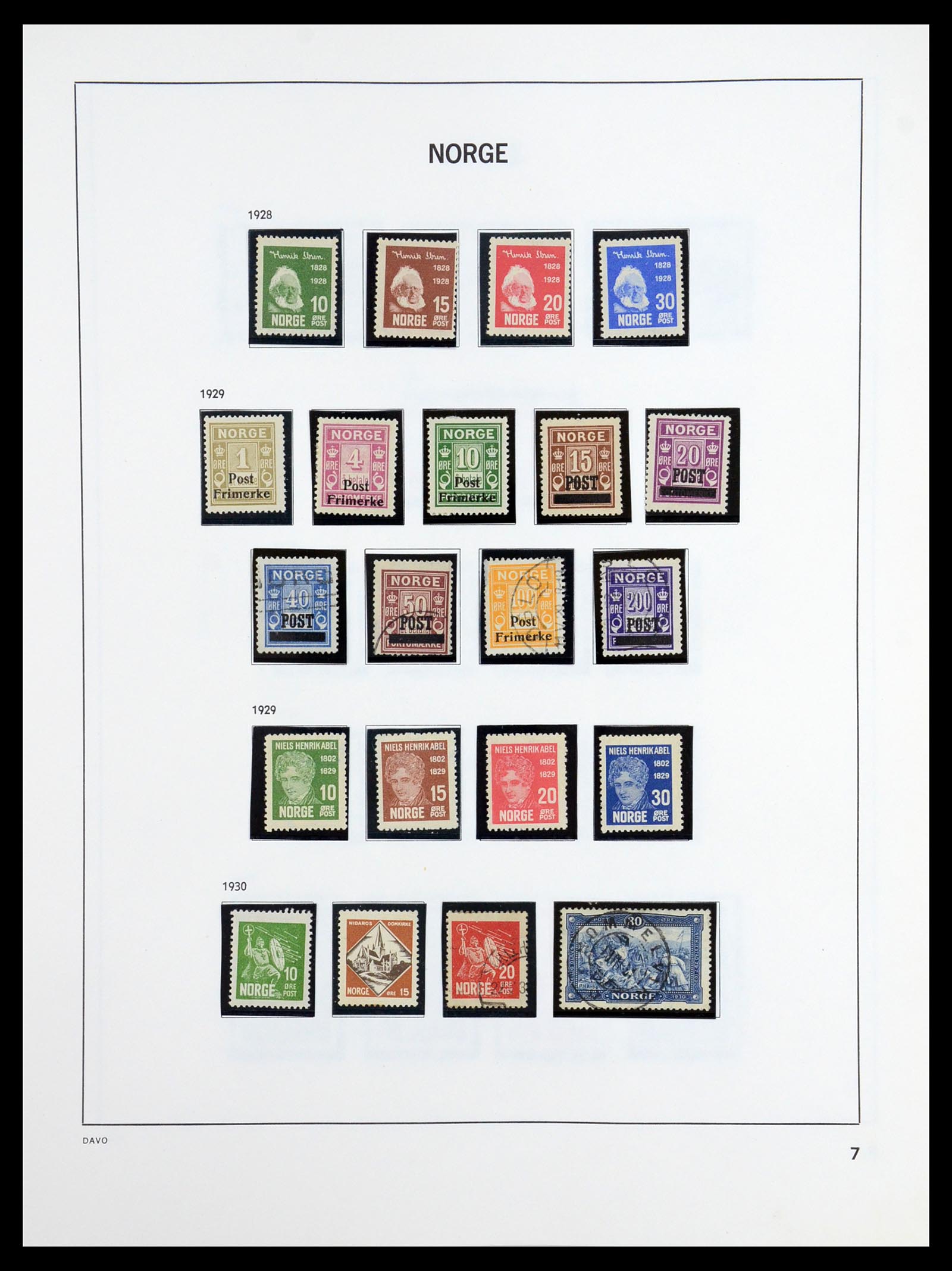 36484 008 - Postzegelverzameling 36484 Noorwegen 1855-2004.
