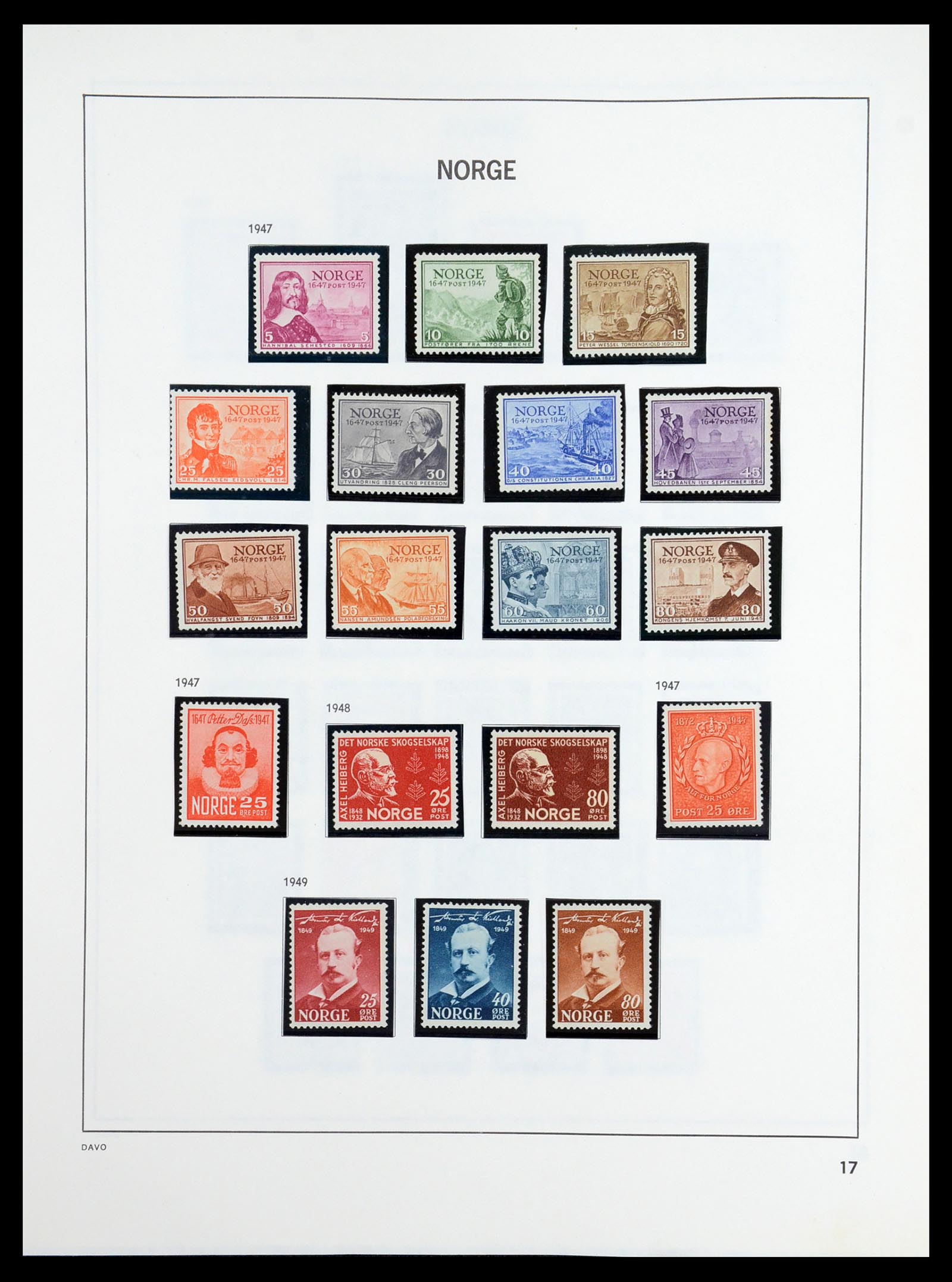 36484 018 - Postzegelverzameling 36484 Noorwegen 1855-2004.