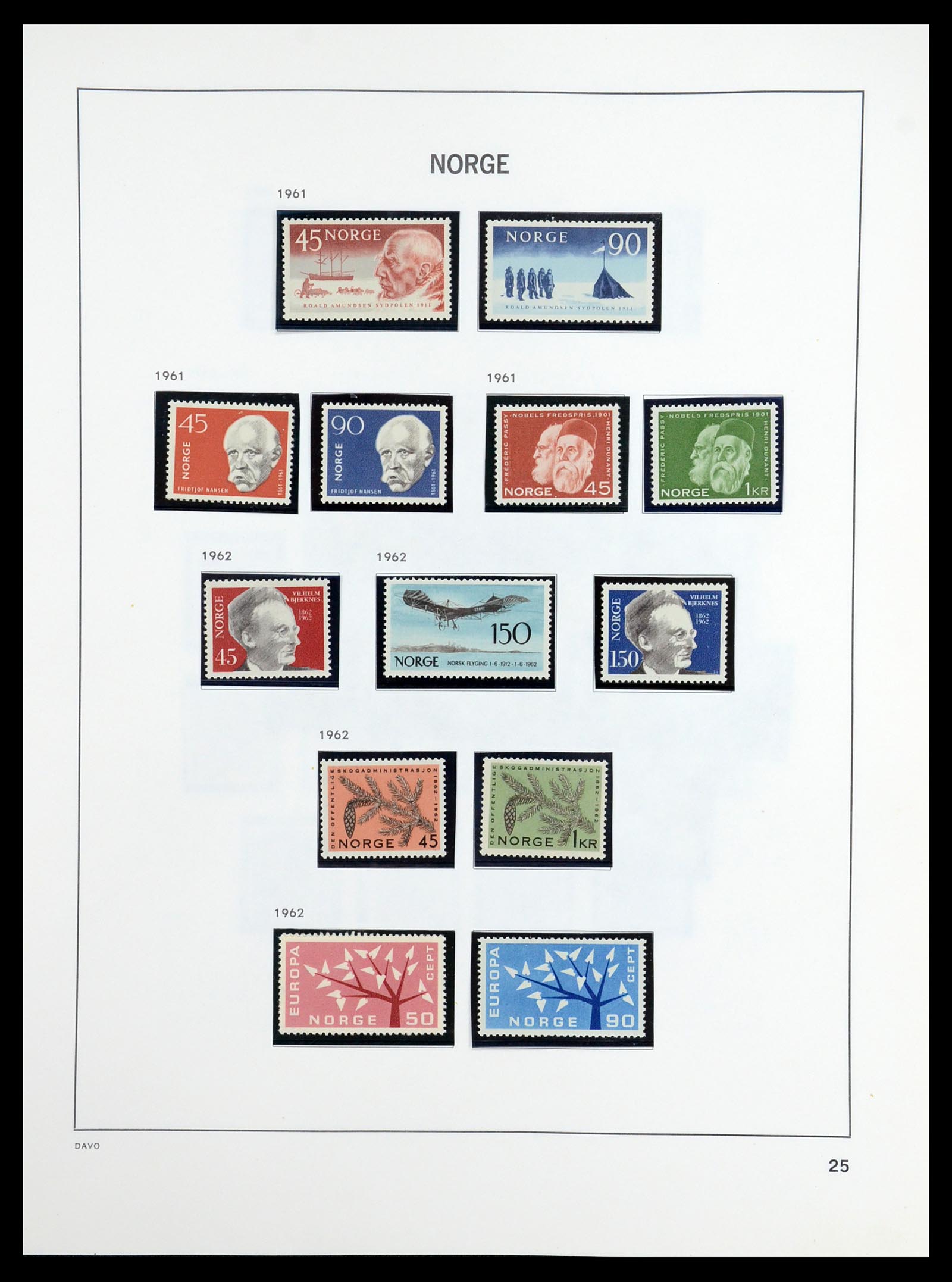 36484 026 - Postzegelverzameling 36484 Noorwegen 1855-2004.