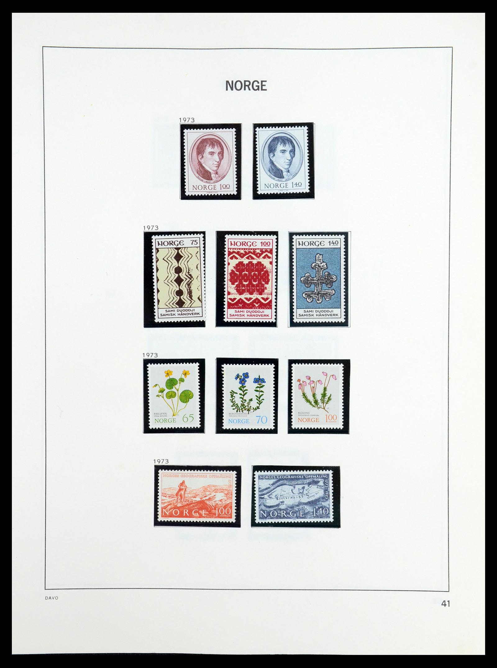 36484 043 - Postzegelverzameling 36484 Noorwegen 1855-2004.