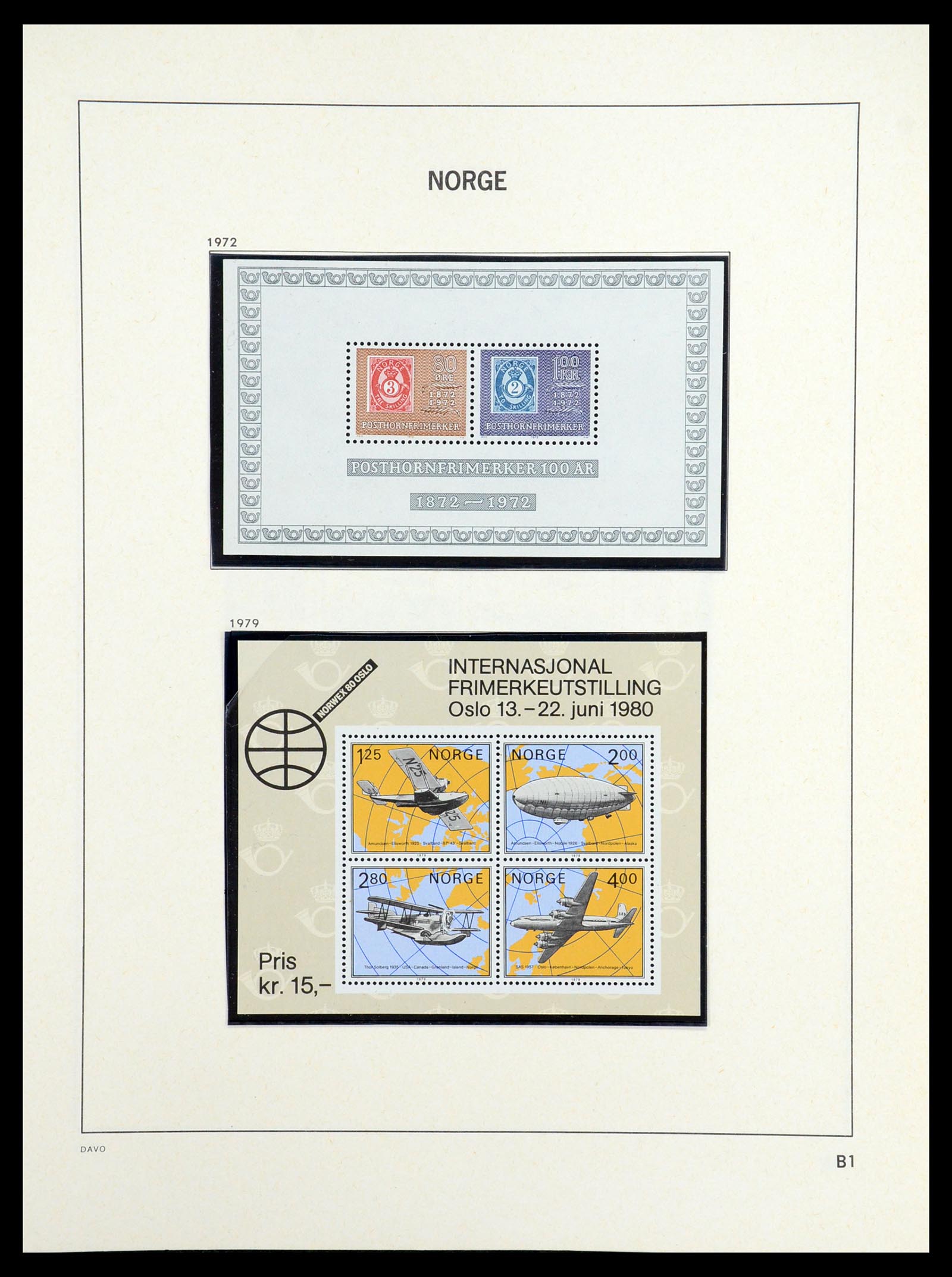 36484 047 - Postzegelverzameling 36484 Noorwegen 1855-2004.
