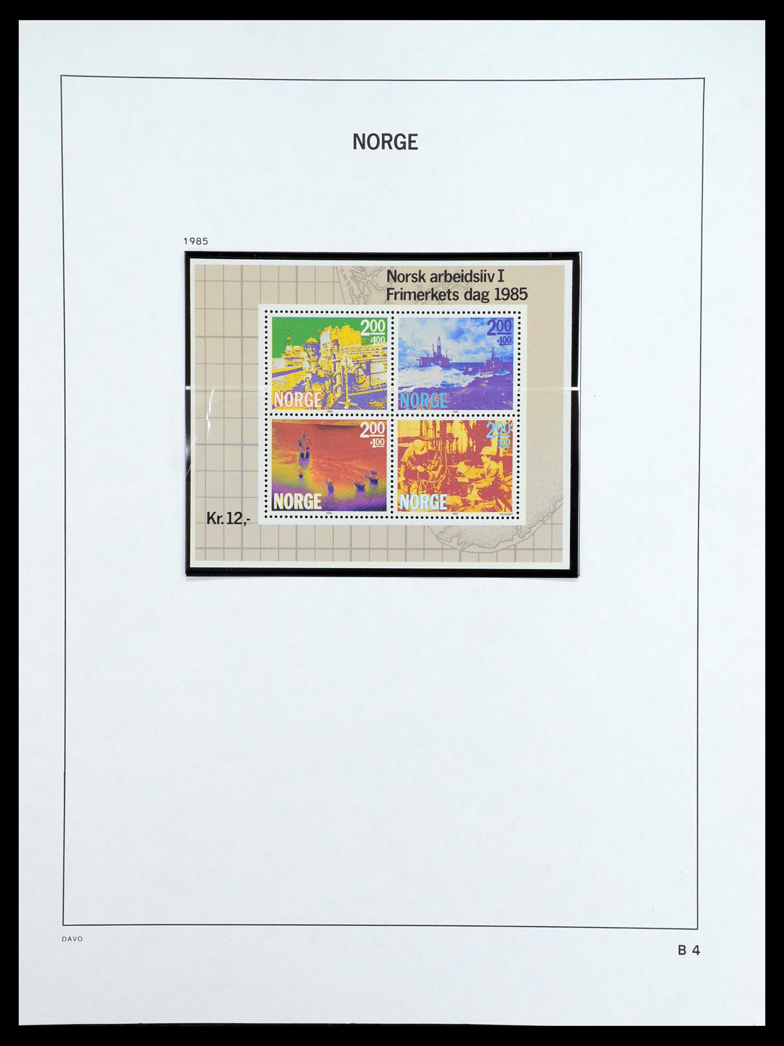 36484 049 - Postzegelverzameling 36484 Noorwegen 1855-2004.