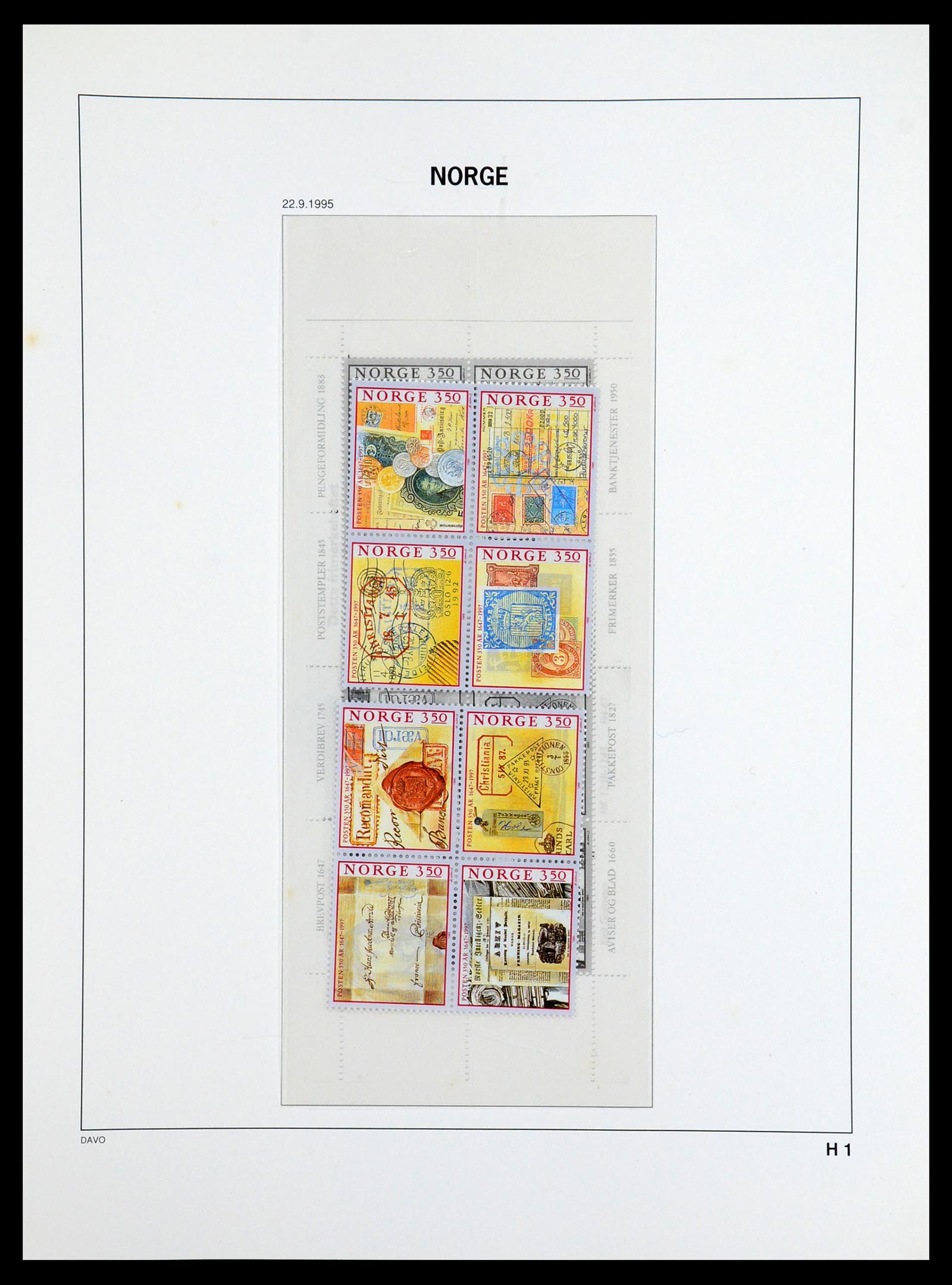 36484 059 - Postzegelverzameling 36484 Noorwegen 1855-2004.