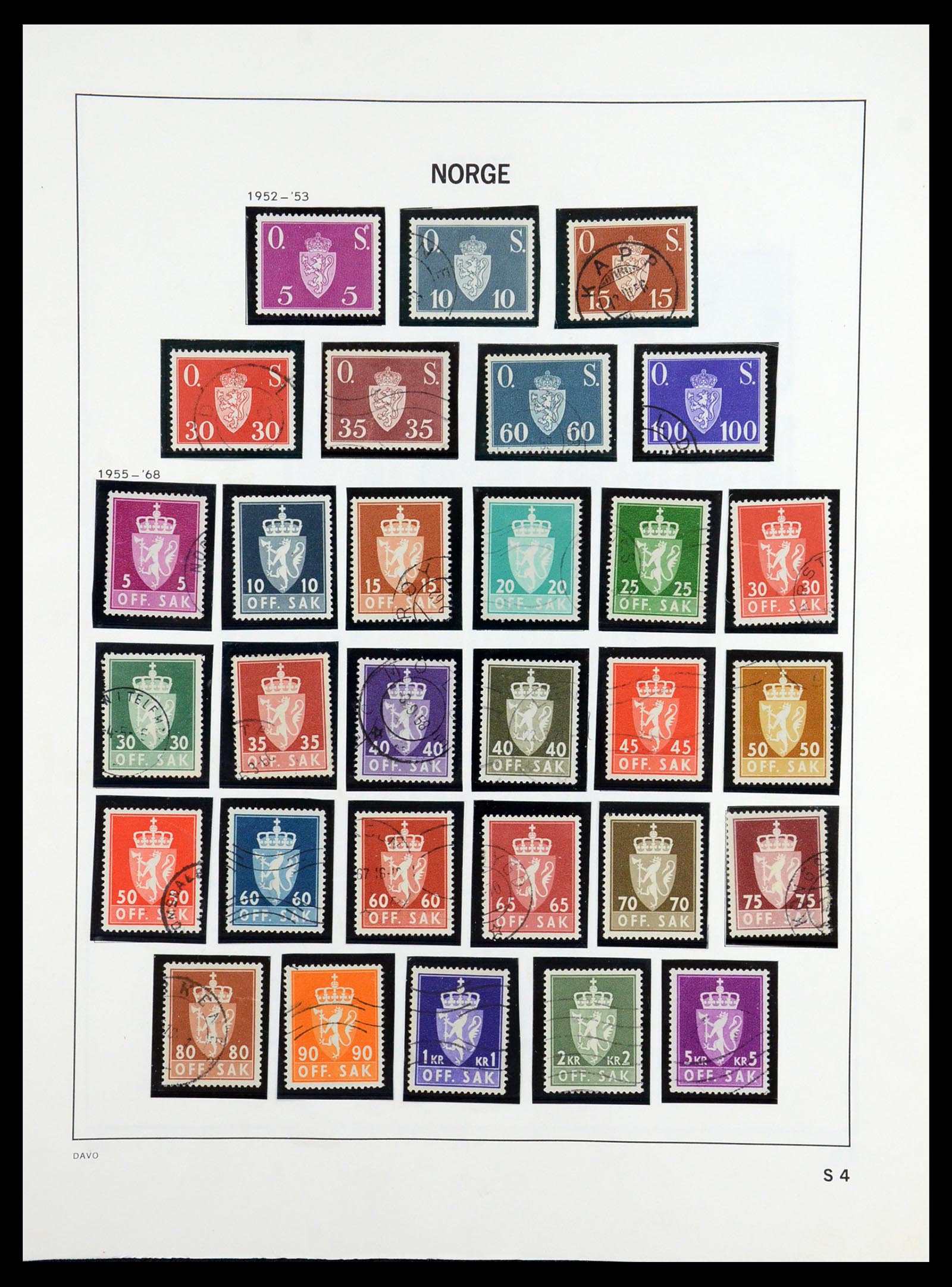 36484 065 - Stamp collection 36484 Norway 1855-2004.