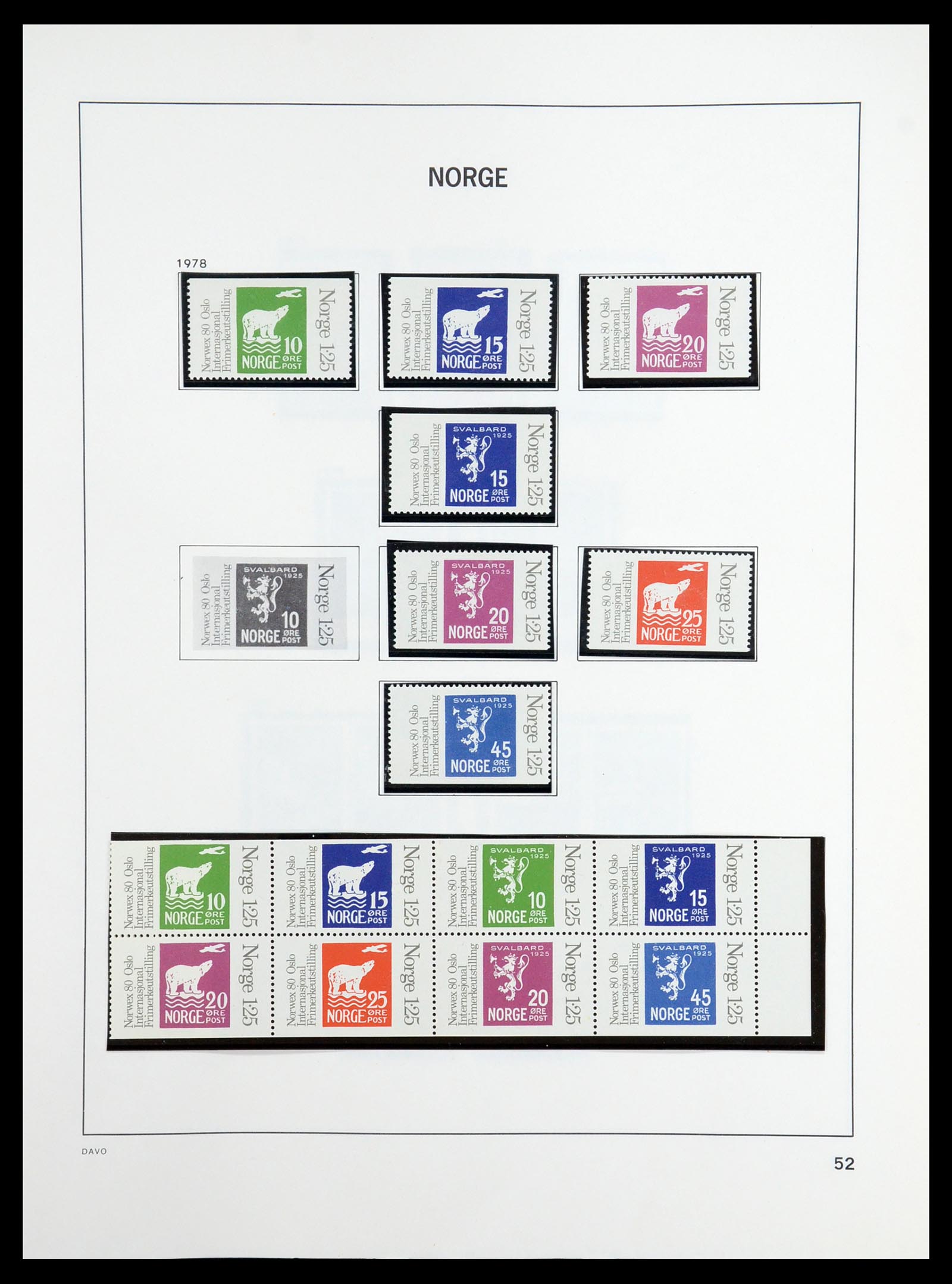 36484 076 - Stamp collection 36484 Norway 1855-2004.