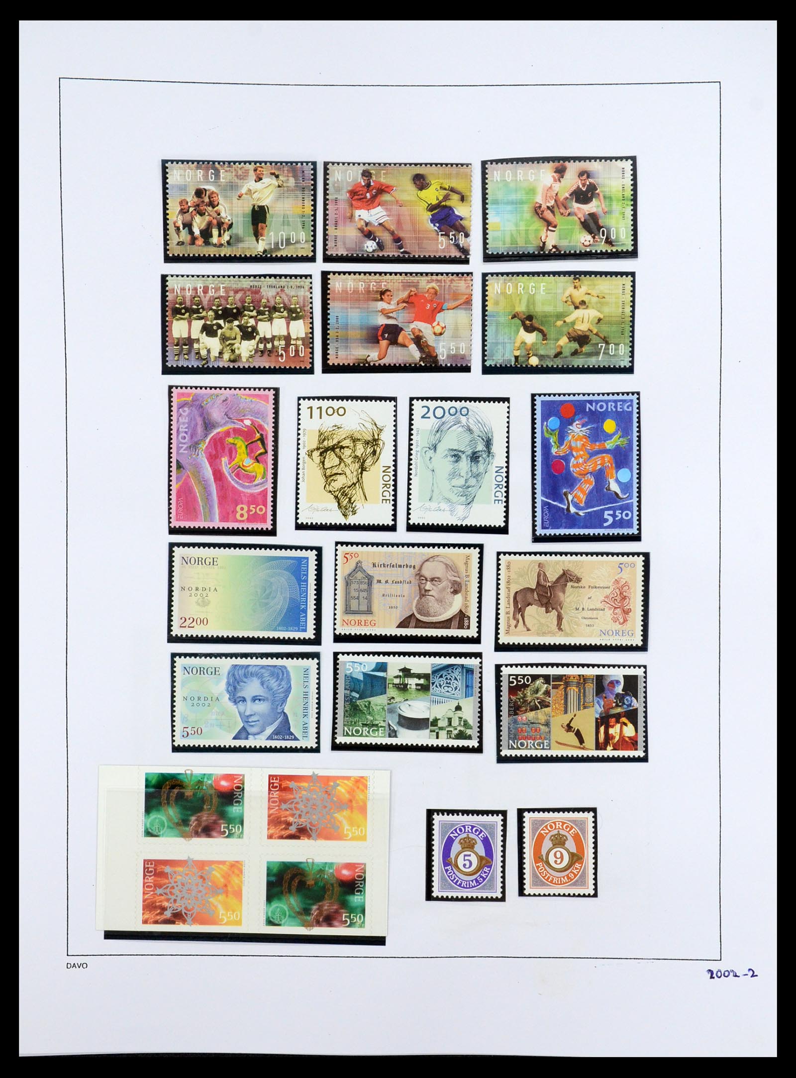 36484 143 - Postzegelverzameling 36484 Noorwegen 1855-2004.