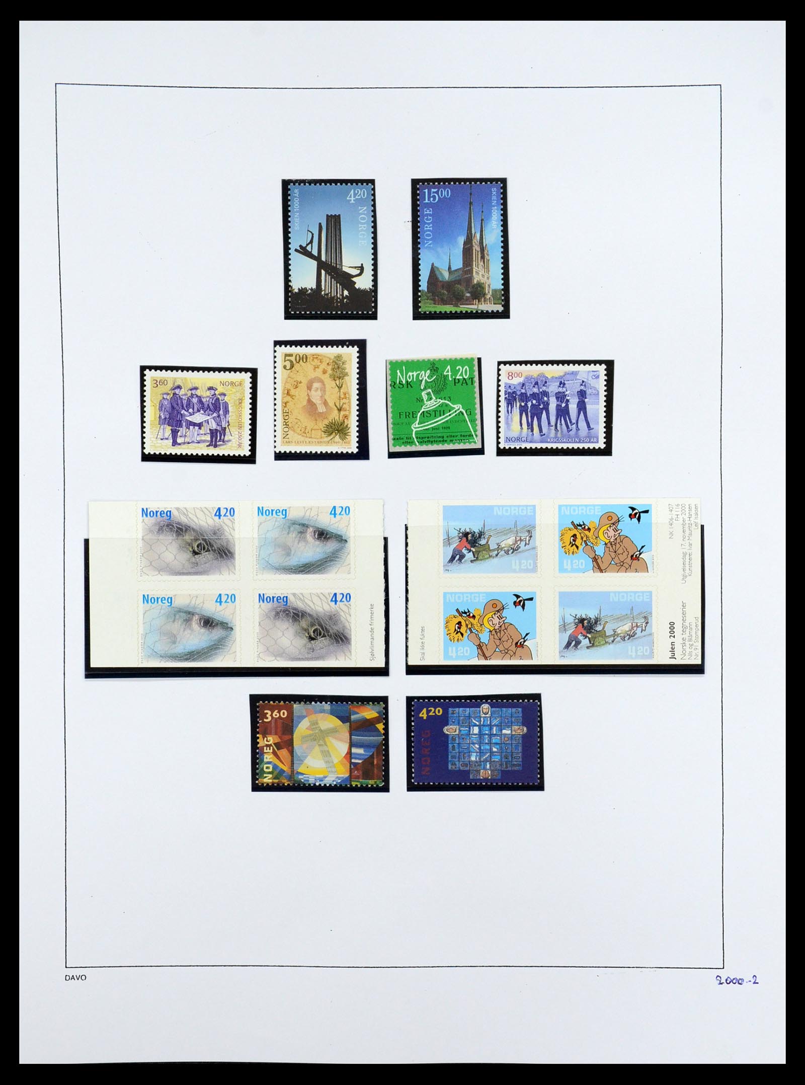 36484 148 - Postzegelverzameling 36484 Noorwegen 1855-2004.