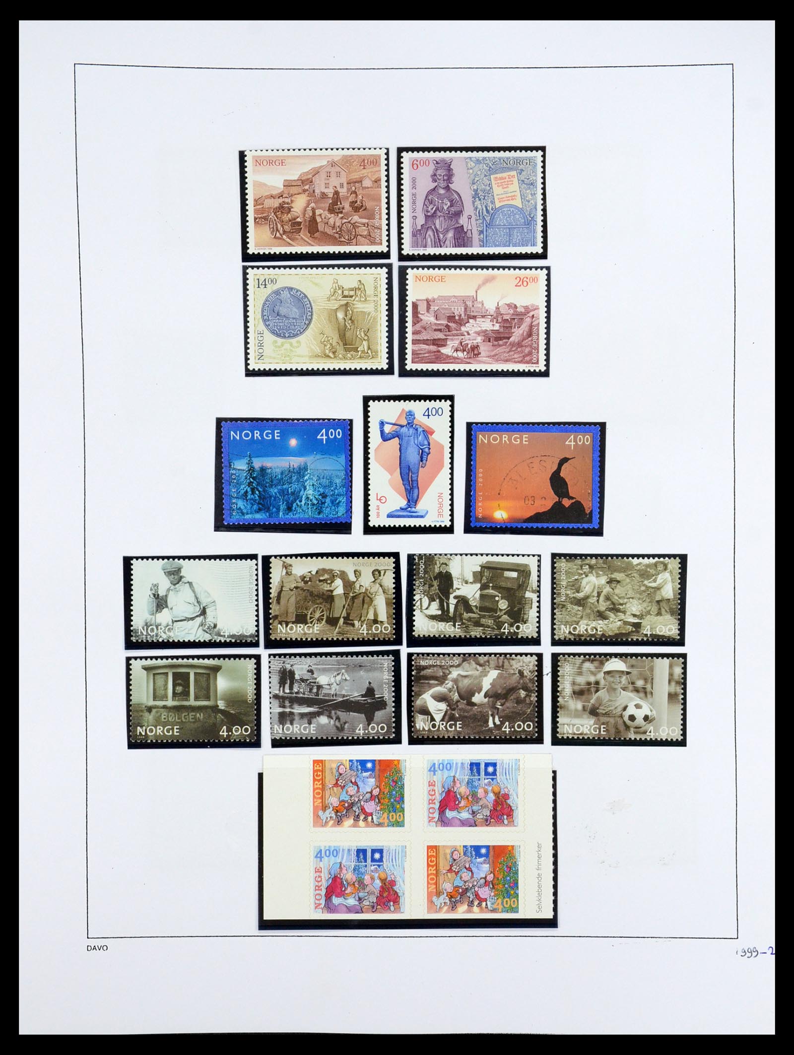 36484 151 - Postzegelverzameling 36484 Noorwegen 1855-2004.
