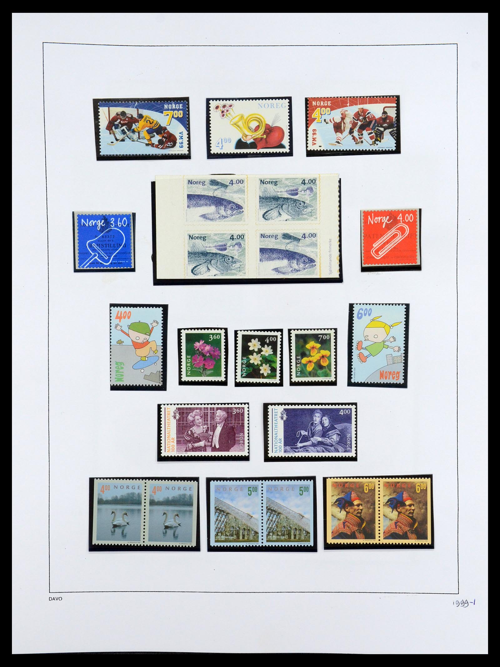 36484 152 - Postzegelverzameling 36484 Noorwegen 1855-2004.