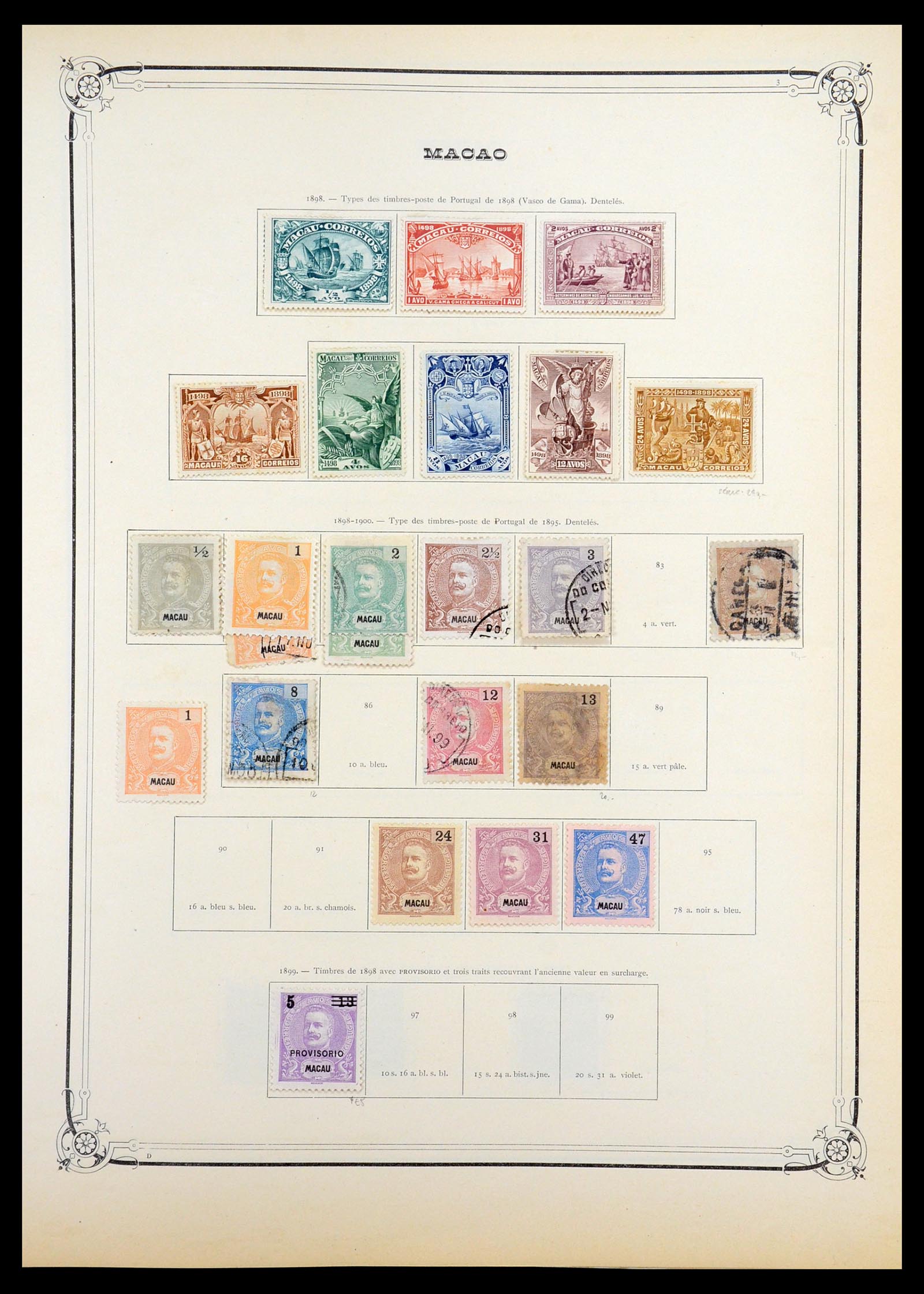 36488 004 - Postzegelverzameling 36488 Azië 1860-1930.