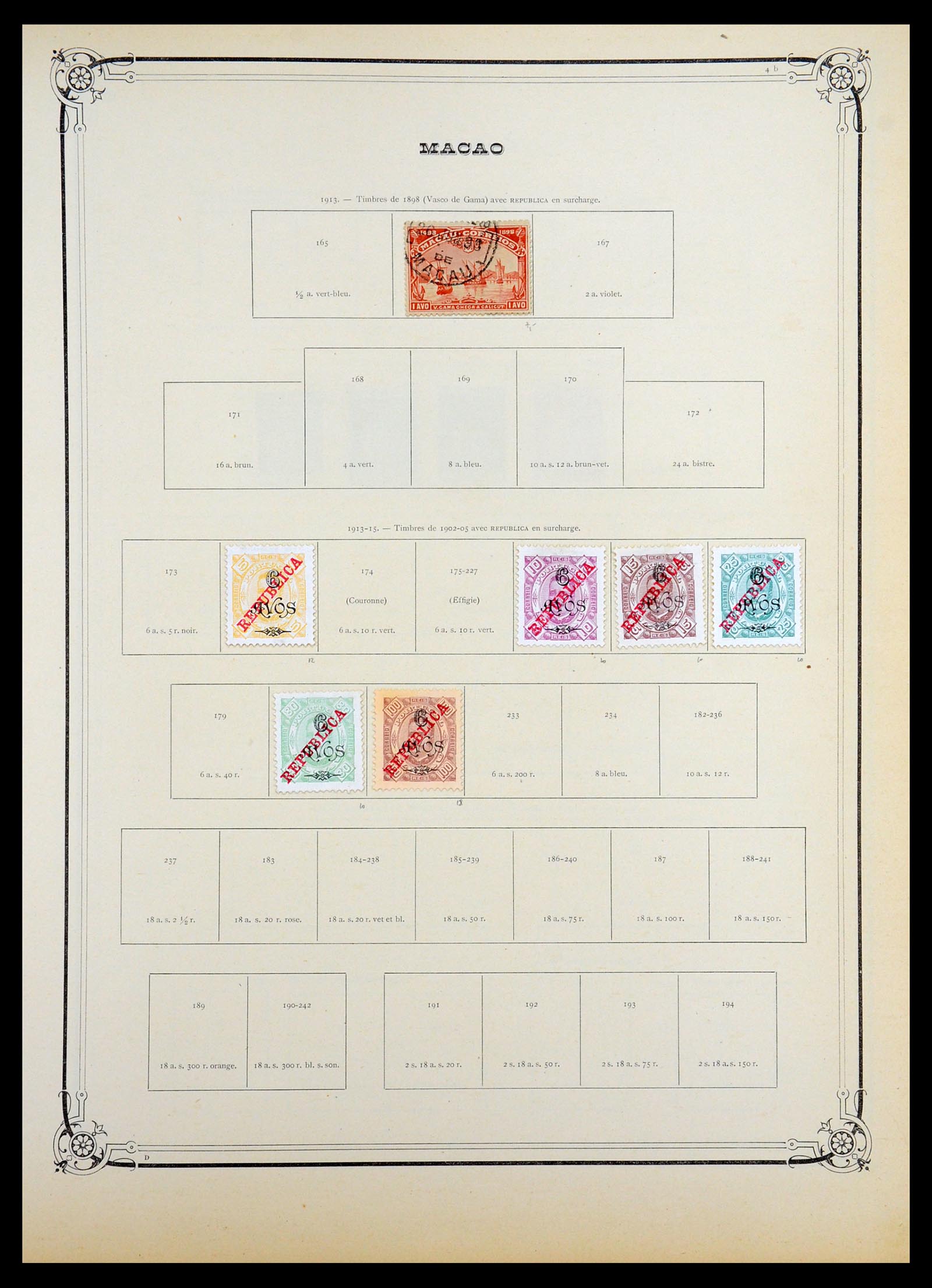 36488 007 - Postzegelverzameling 36488 Azië 1860-1930.