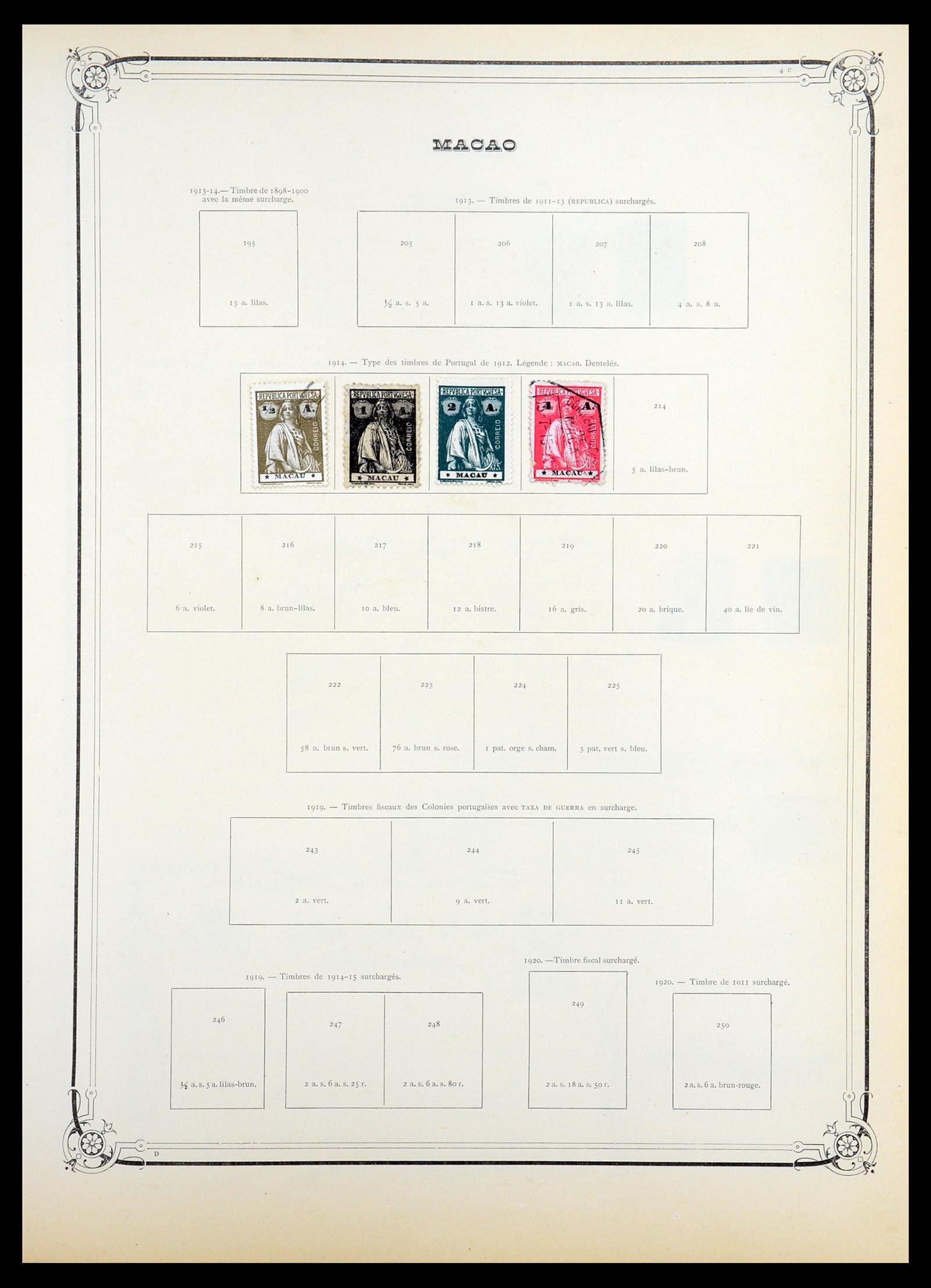 36488 008 - Postzegelverzameling 36488 Azië 1860-1930.