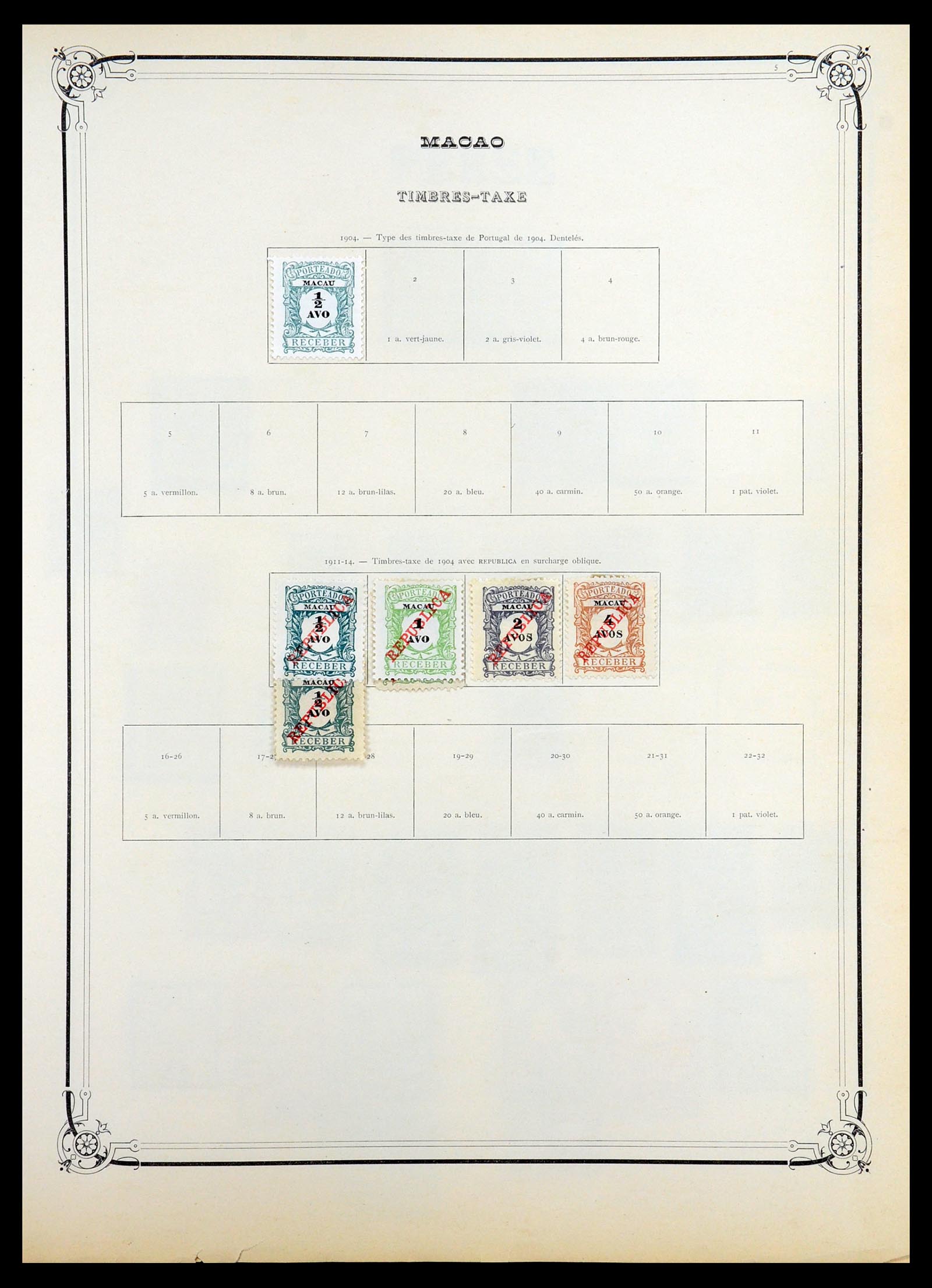 36488 010 - Postzegelverzameling 36488 Azië 1860-1930.