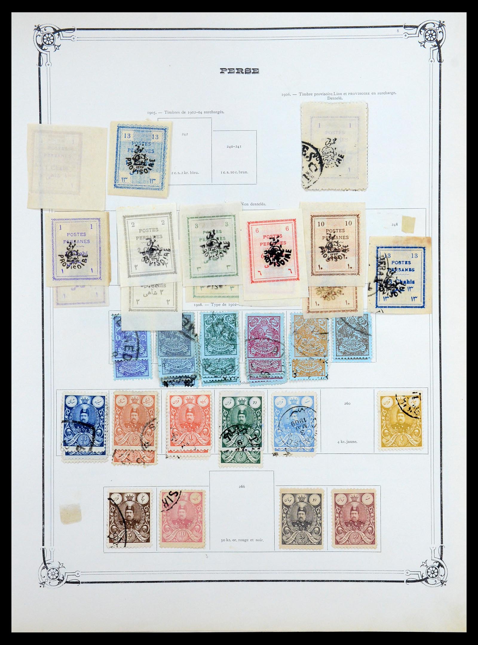 36488 018 - Postzegelverzameling 36488 Azië 1860-1930.