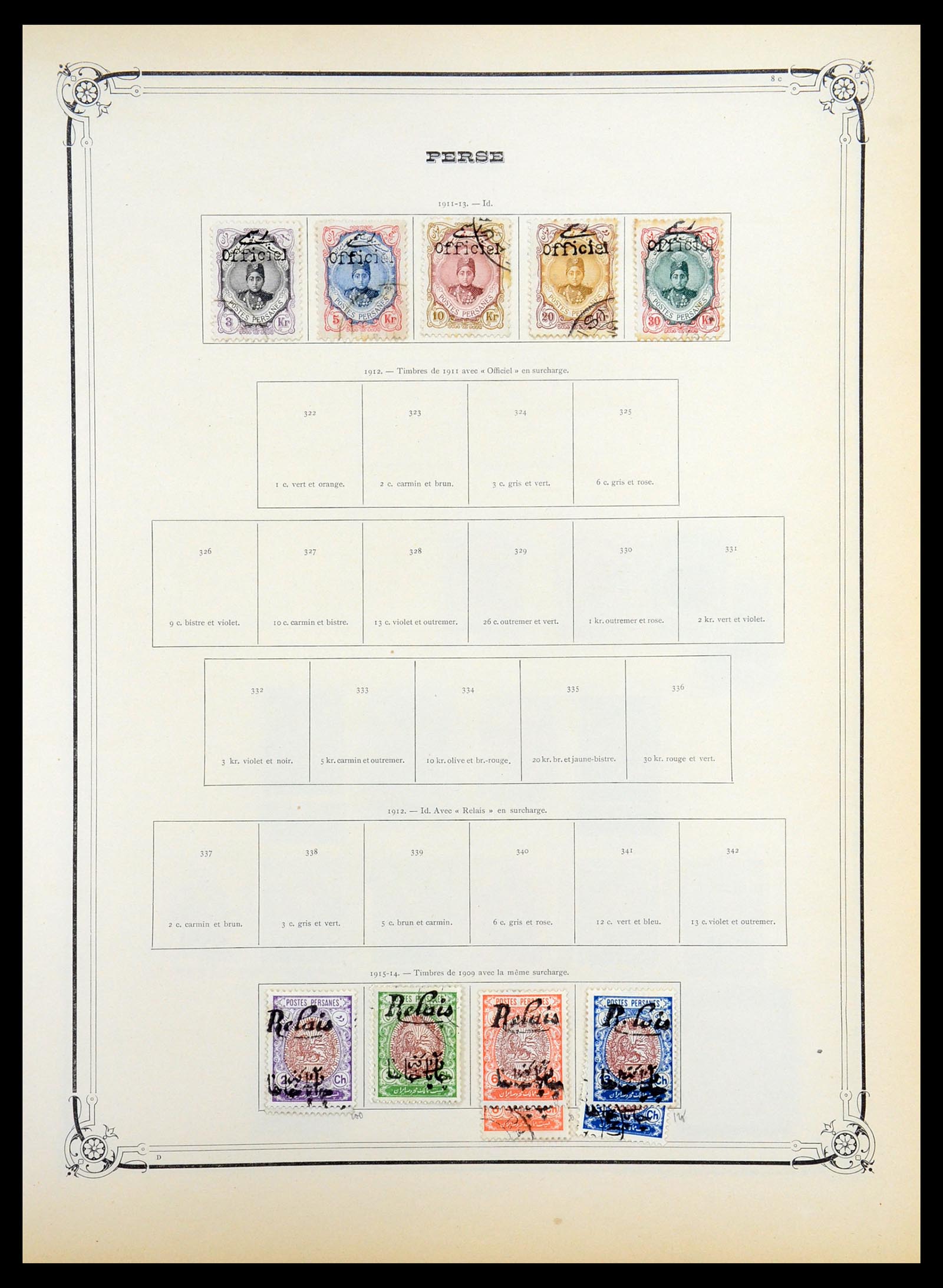 36488 021 - Postzegelverzameling 36488 Azië 1860-1930.