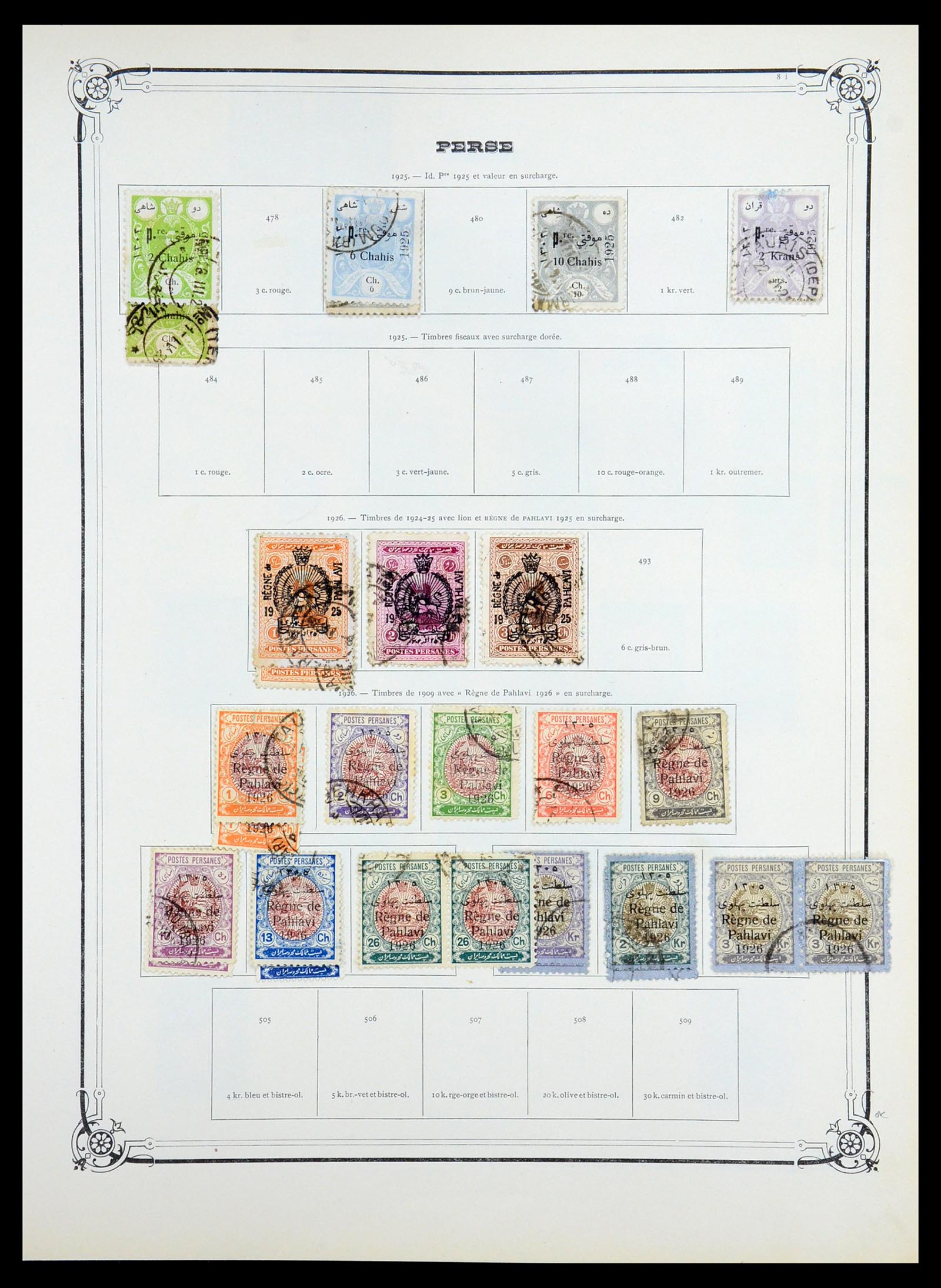 36488 029 - Postzegelverzameling 36488 Azië 1860-1930.