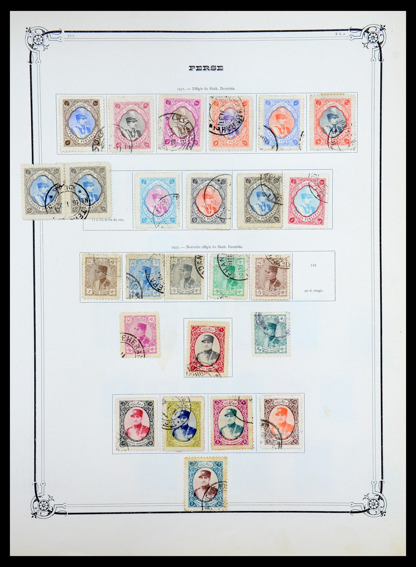 36488 031 - Postzegelverzameling 36488 Azië 1860-1930.