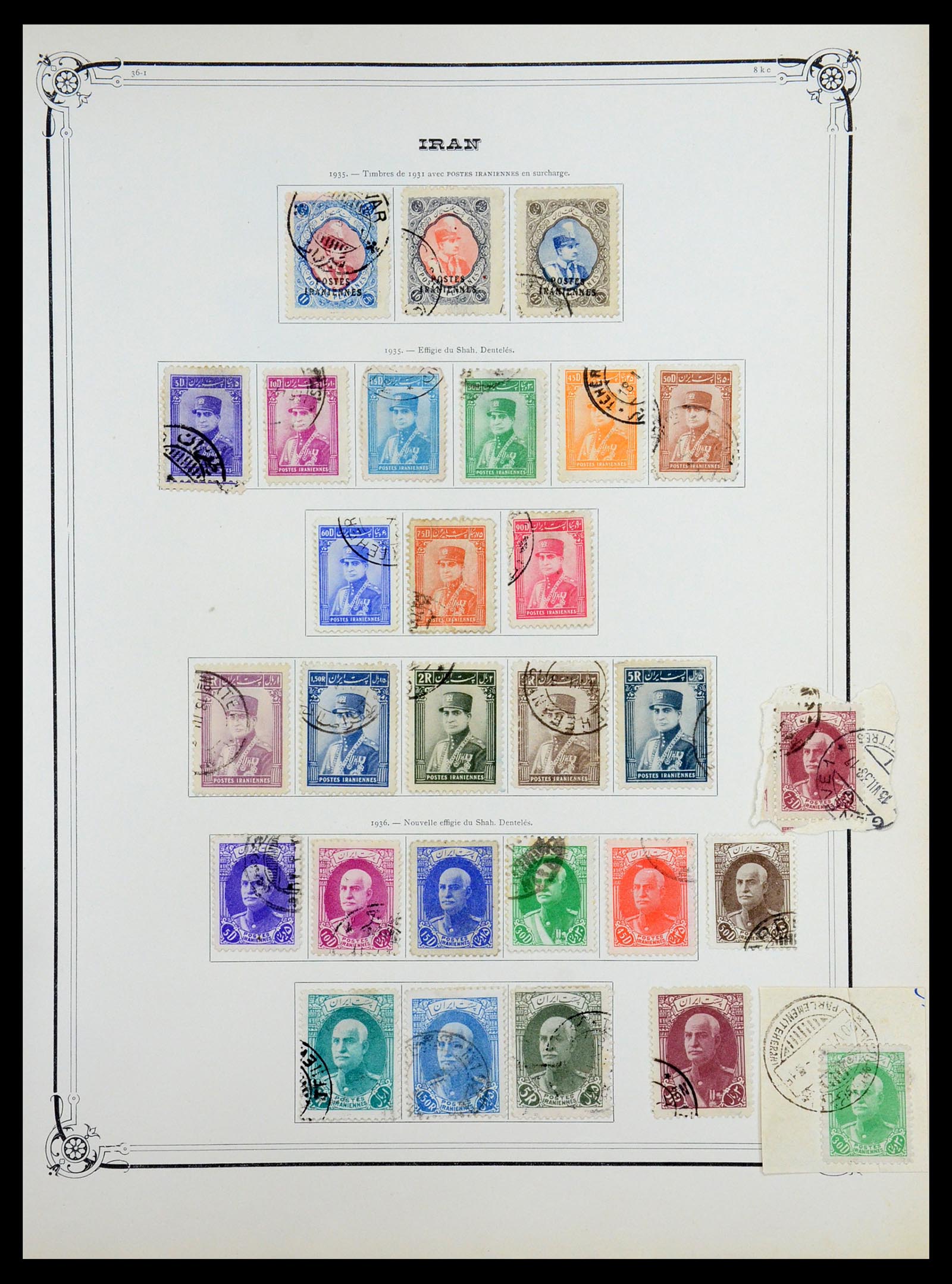 36488 032 - Postzegelverzameling 36488 Azië 1860-1930.