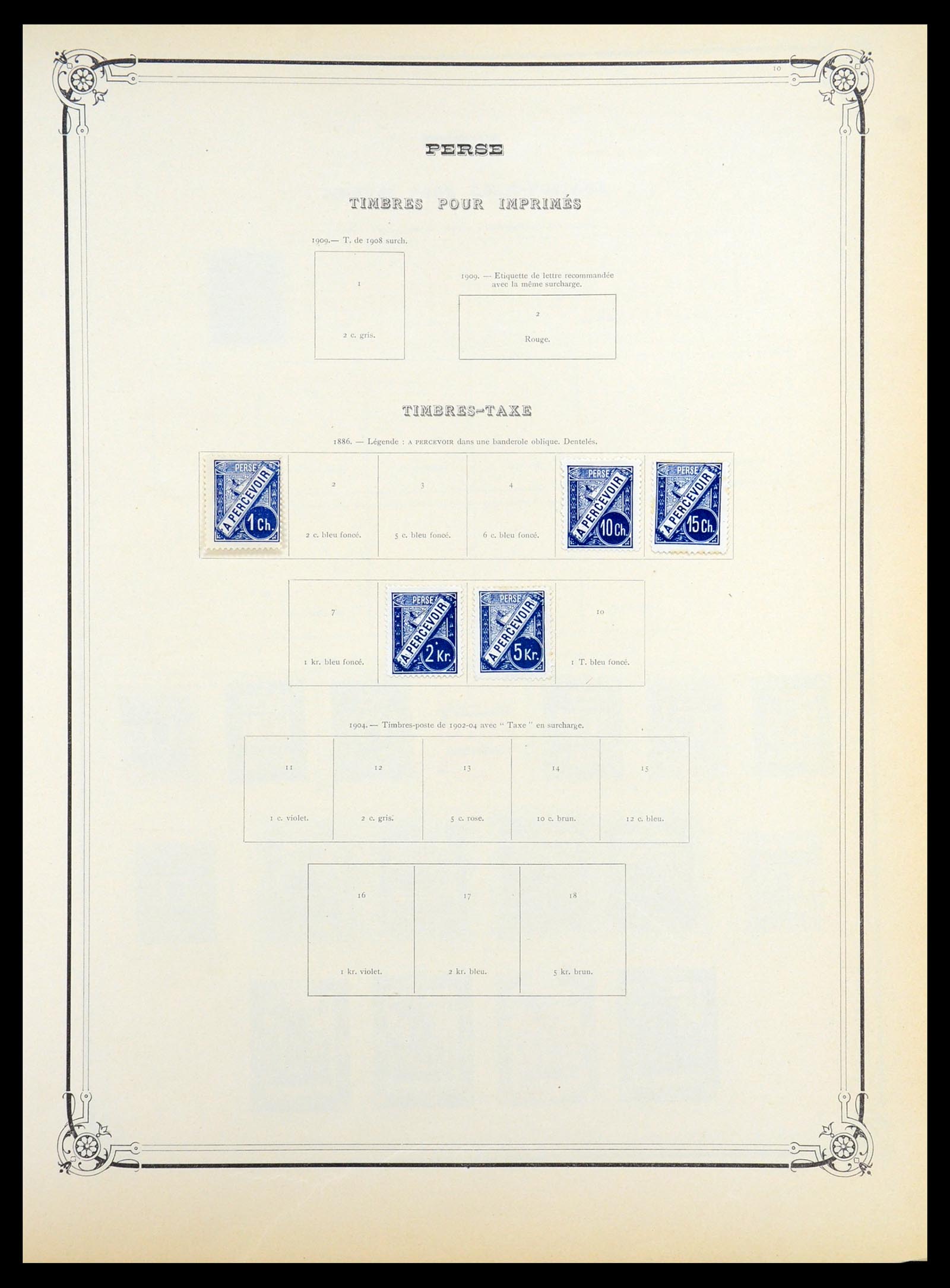 36488 039 - Postzegelverzameling 36488 Azië 1860-1930.