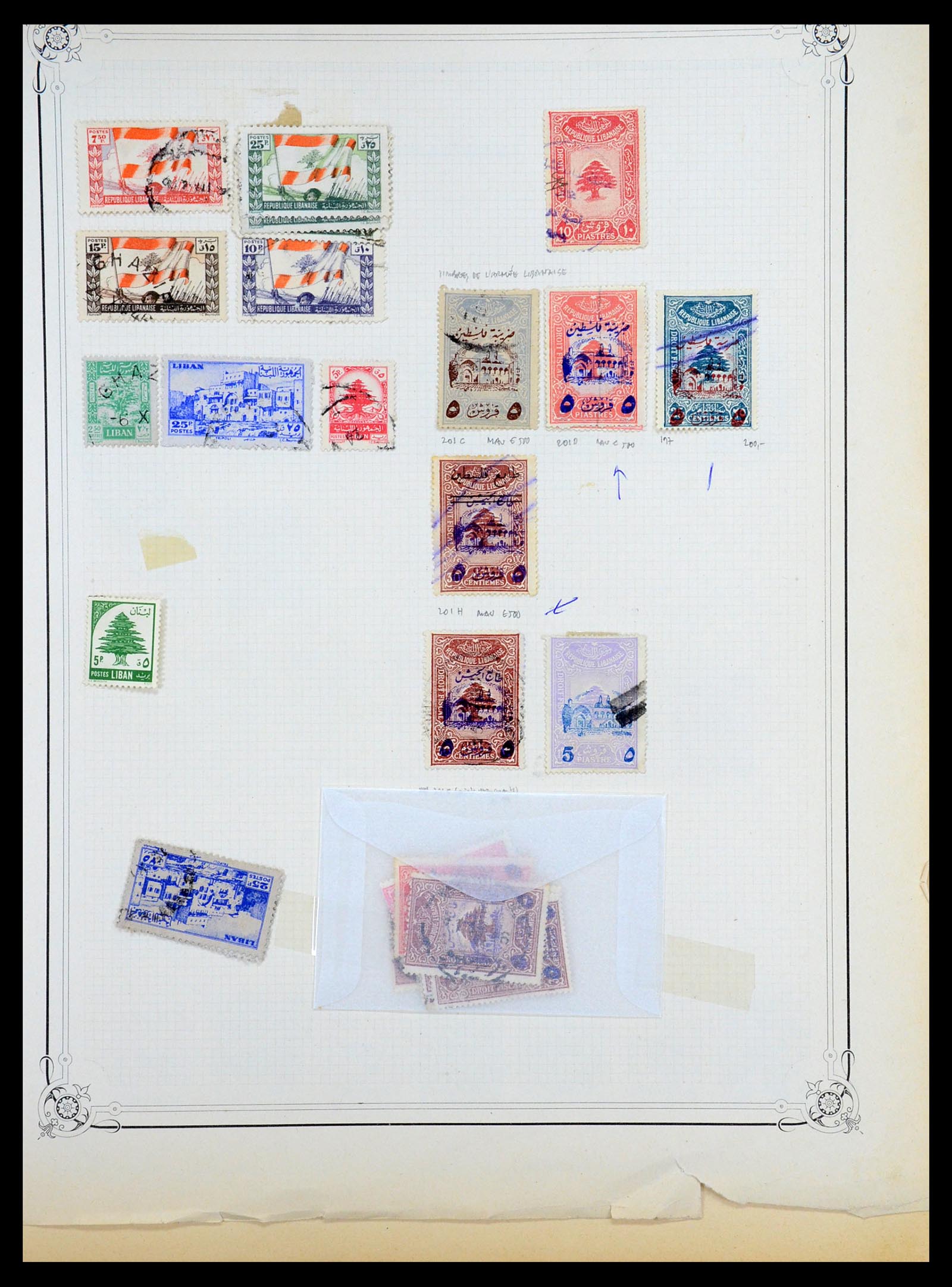 36488 041 - Postzegelverzameling 36488 Azië 1860-1930.