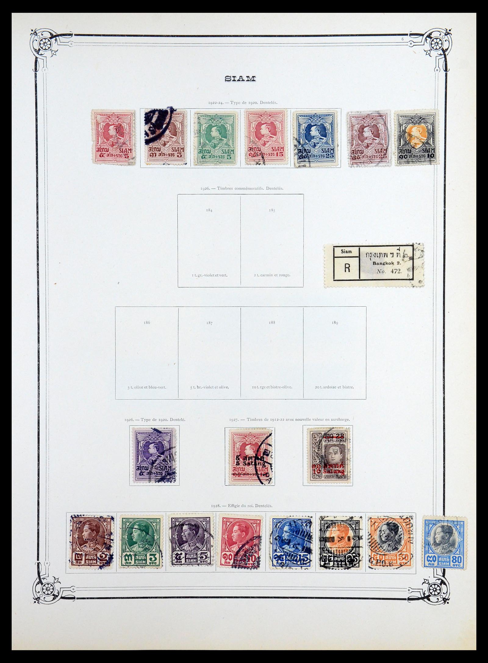 36488 048 - Postzegelverzameling 36488 Azië 1860-1930.