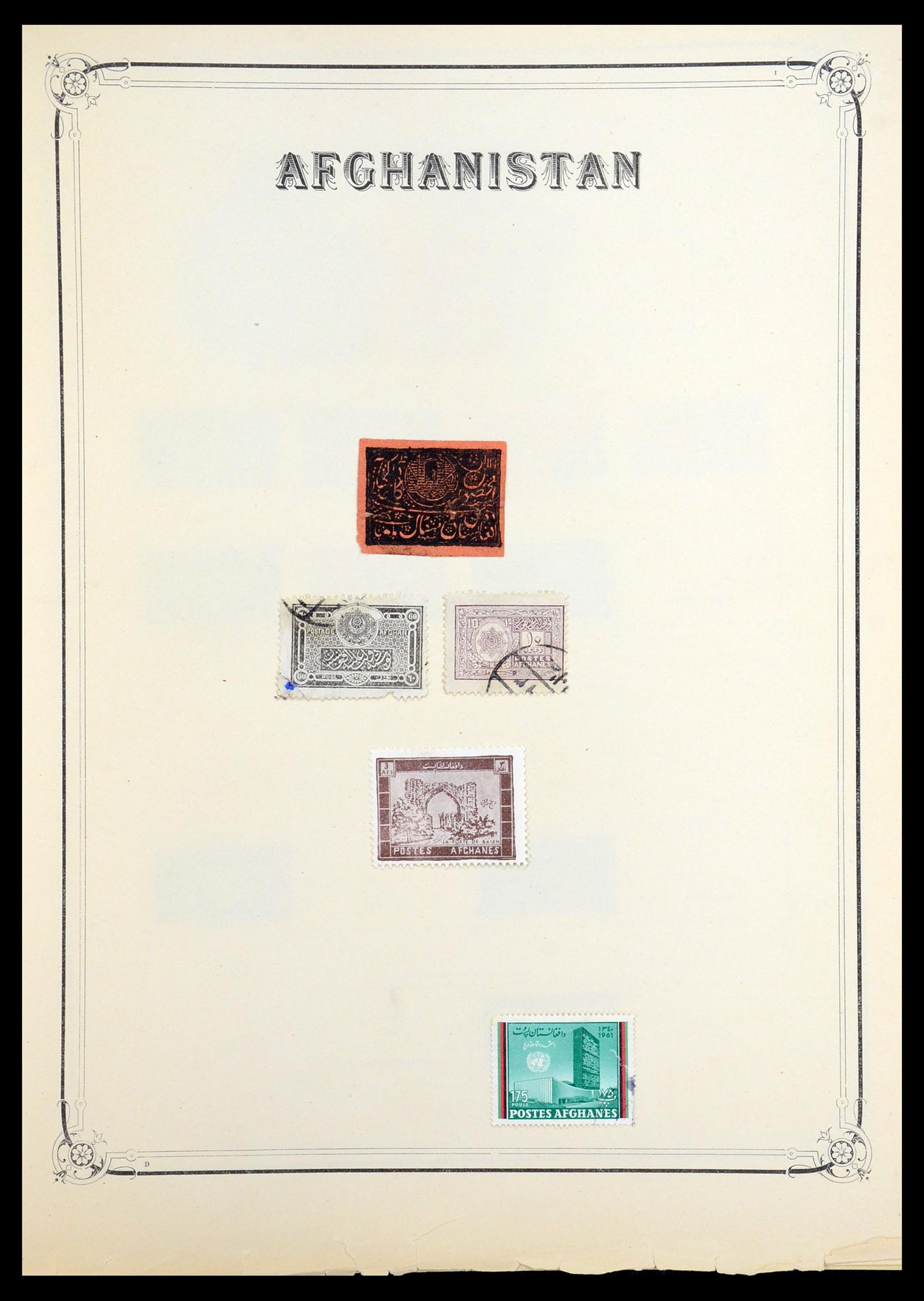 36488 053 - Postzegelverzameling 36488 Azië 1860-1930.