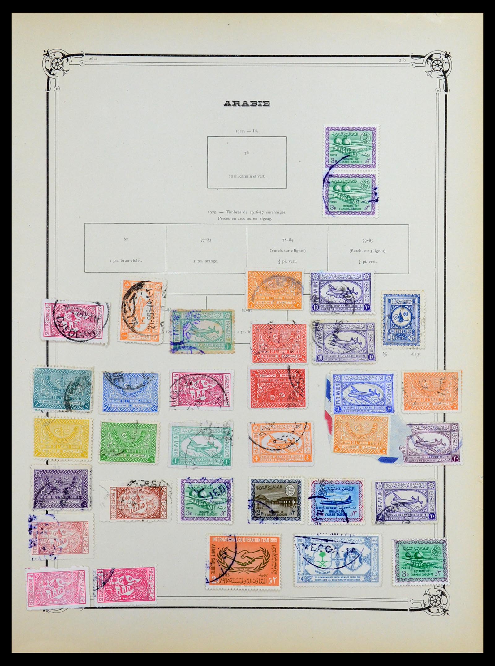 36488 056 - Postzegelverzameling 36488 Azië 1860-1930.