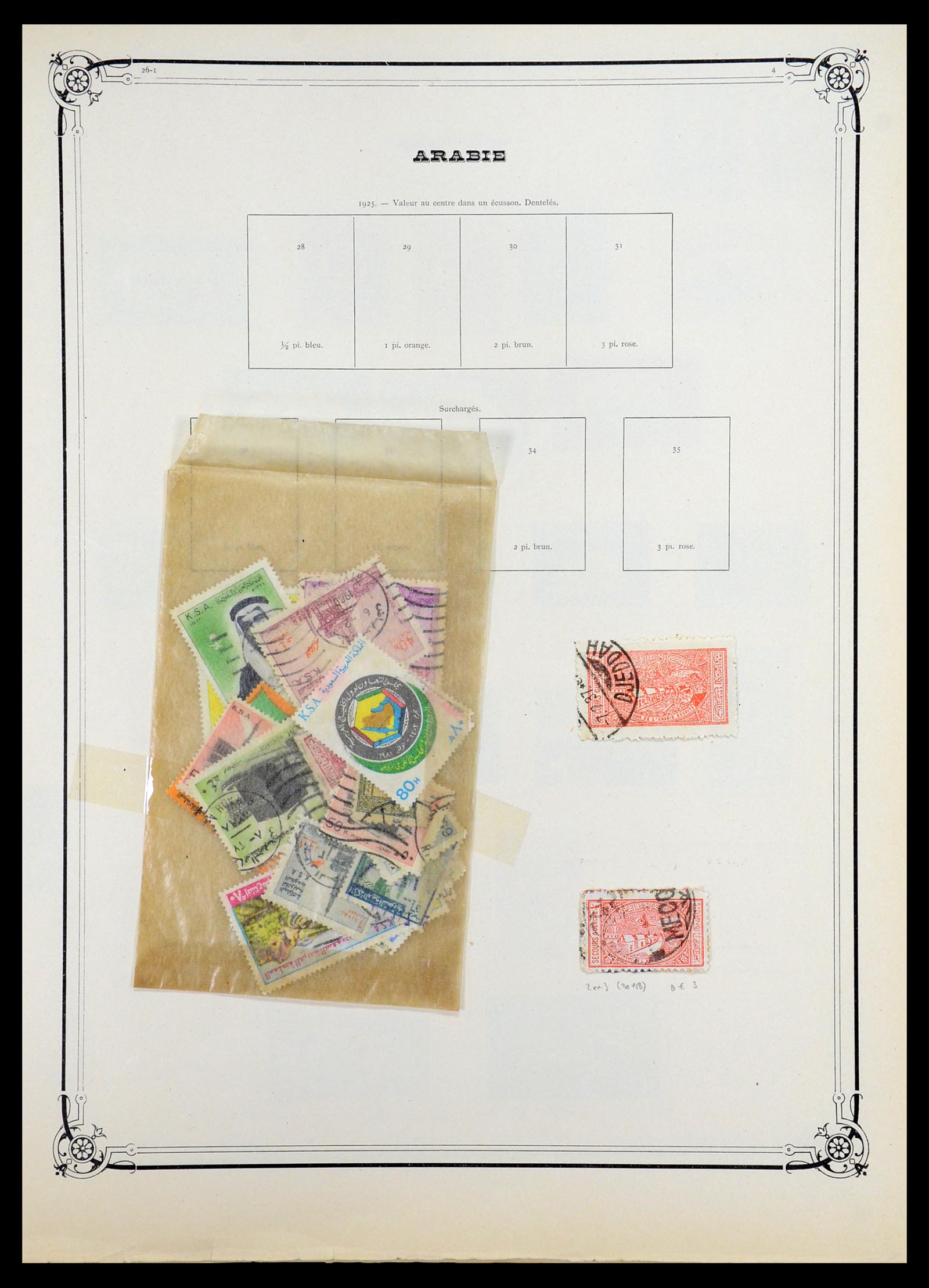 36488 057 - Postzegelverzameling 36488 Azië 1860-1930.