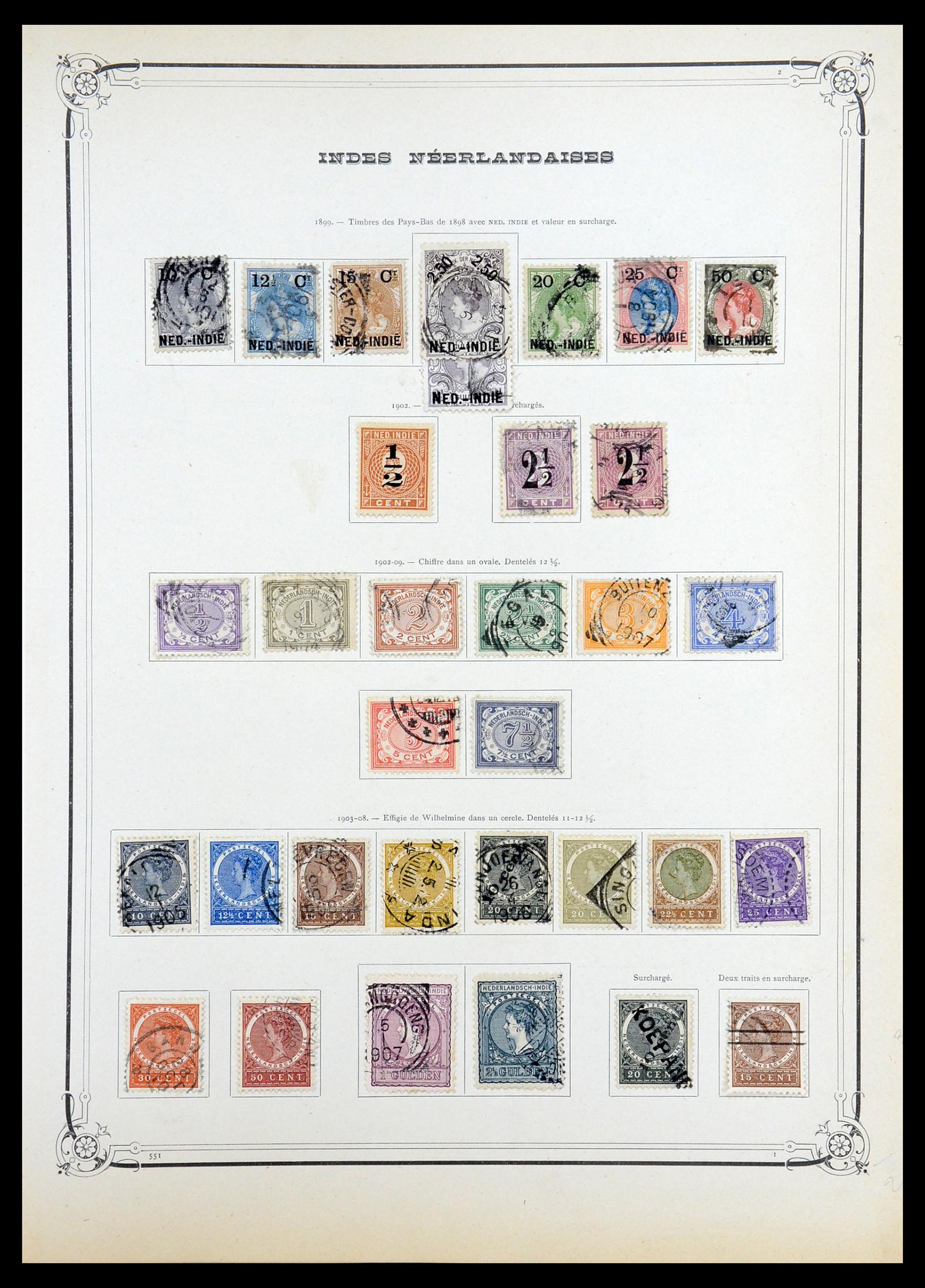 36488 063 - Postzegelverzameling 36488 Azië 1860-1930.