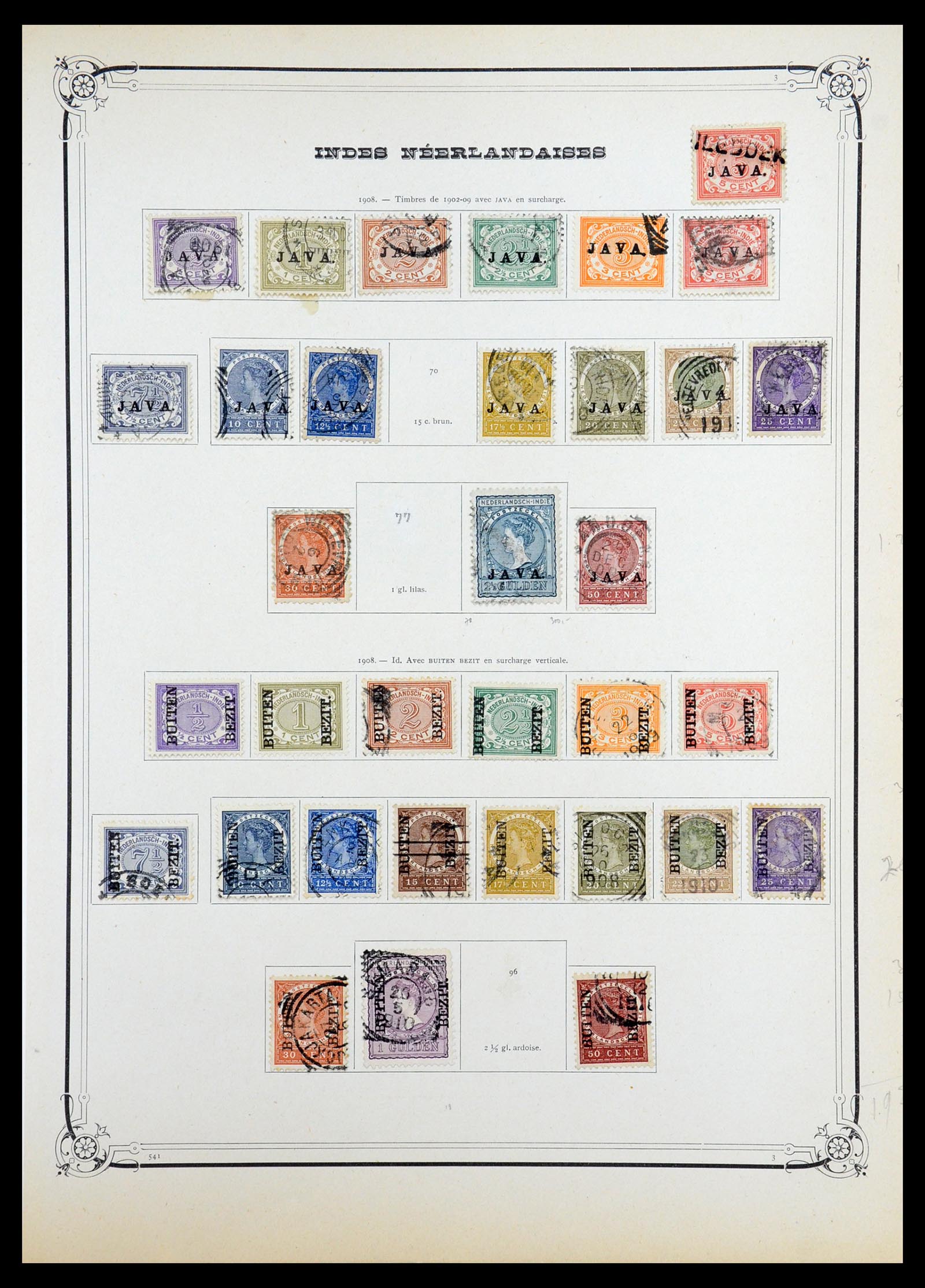 36488 064 - Postzegelverzameling 36488 Azië 1860-1930.
