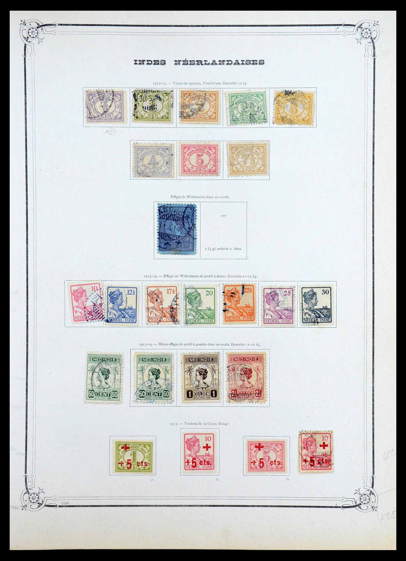 36488 065 - Postzegelverzameling 36488 Azië 1860-1930.