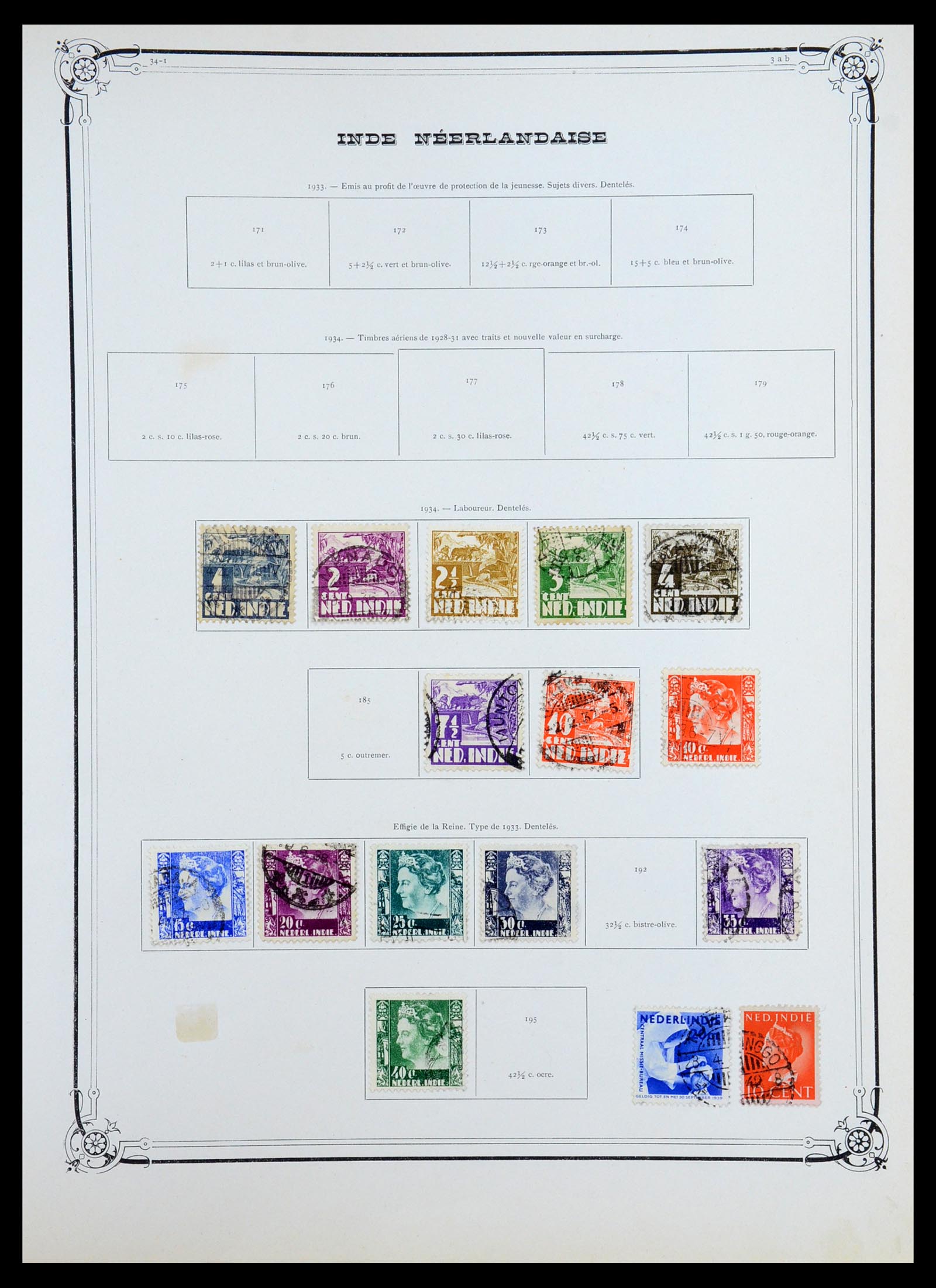 36488 071 - Postzegelverzameling 36488 Azië 1860-1930.