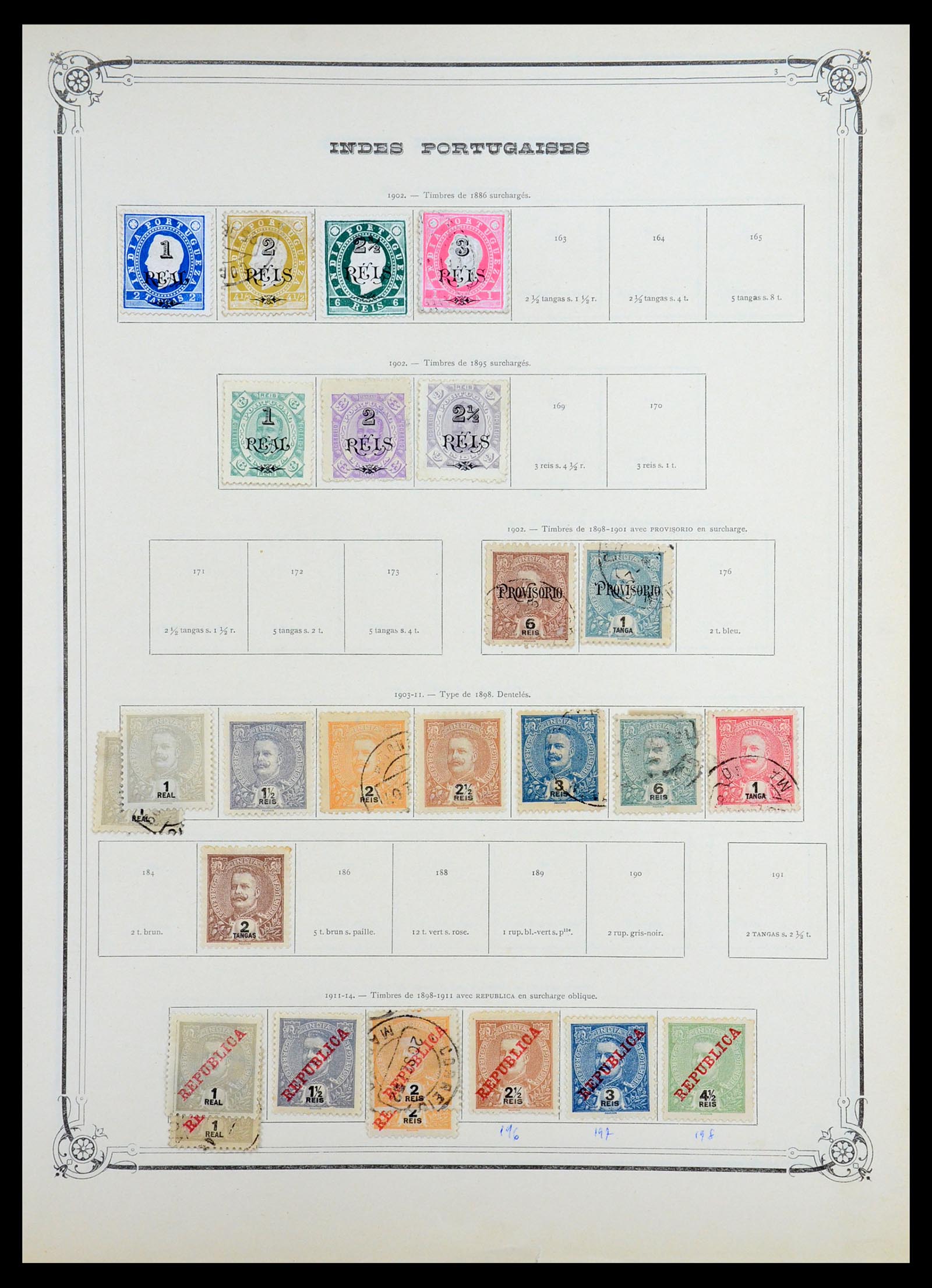 36488 077 - Postzegelverzameling 36488 Azië 1860-1930.