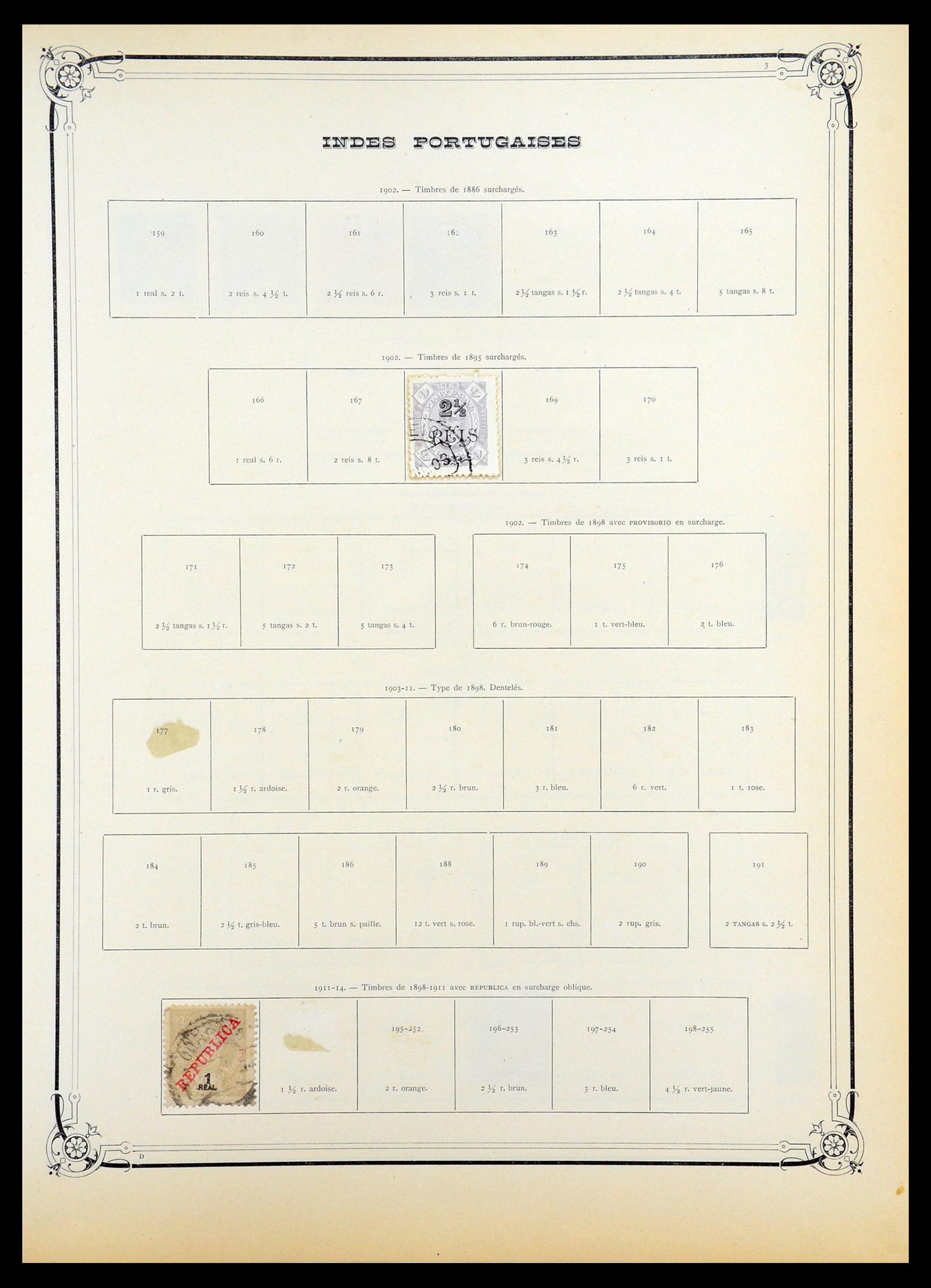 36488 078 - Postzegelverzameling 36488 Azië 1860-1930.